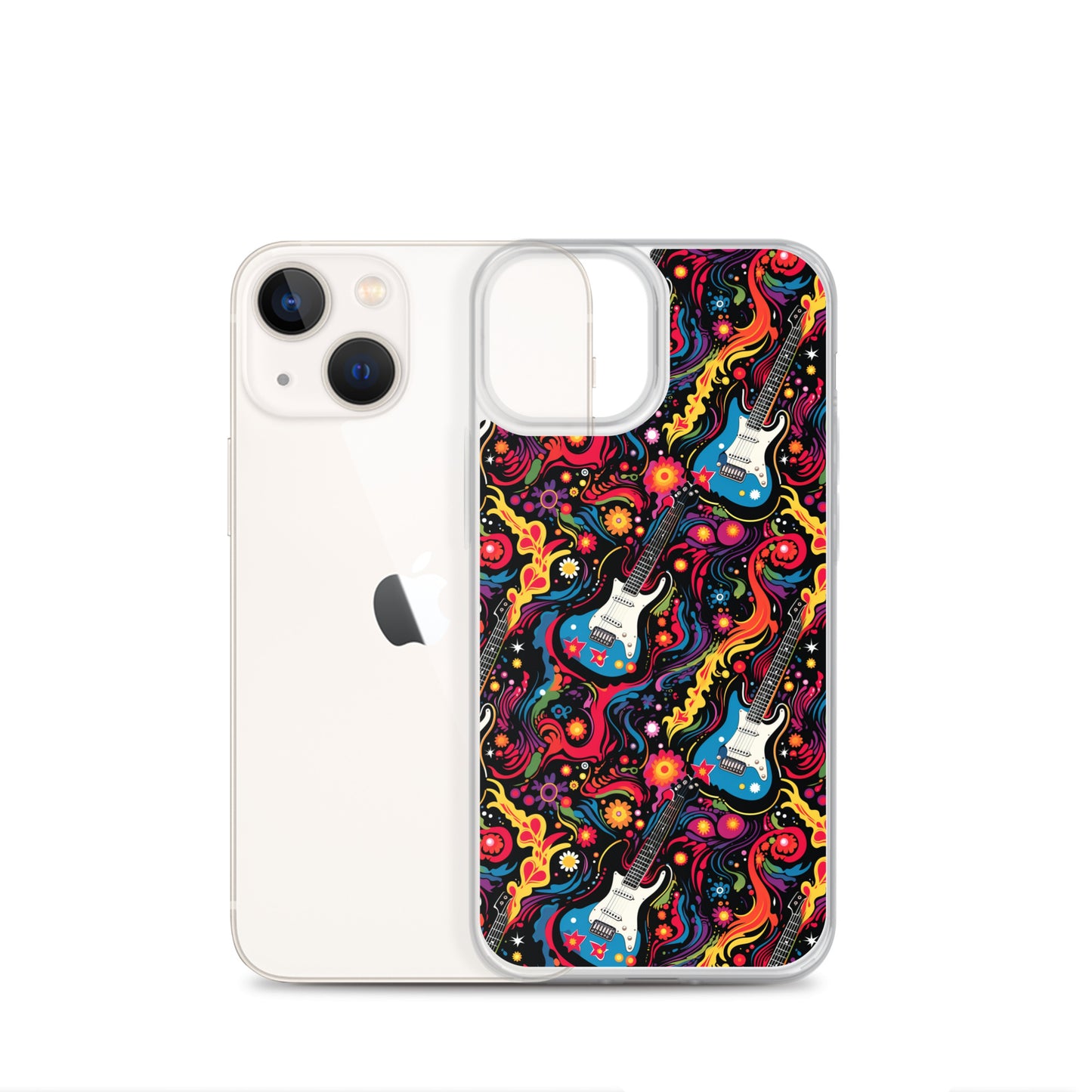 iPhone Case - Psychedelic Guitars