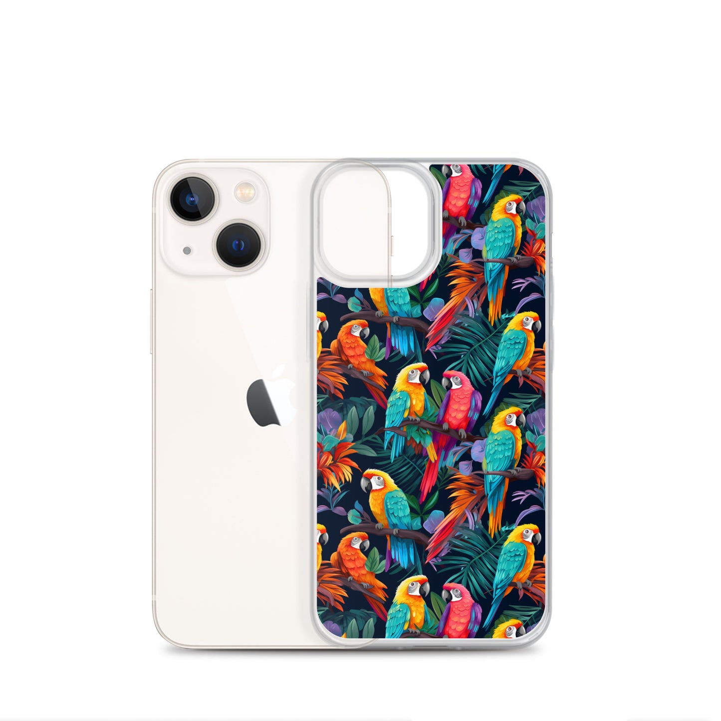 iPhone Case - Colorful Parrots