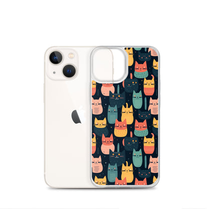 iPhone Case - Abstract Cats