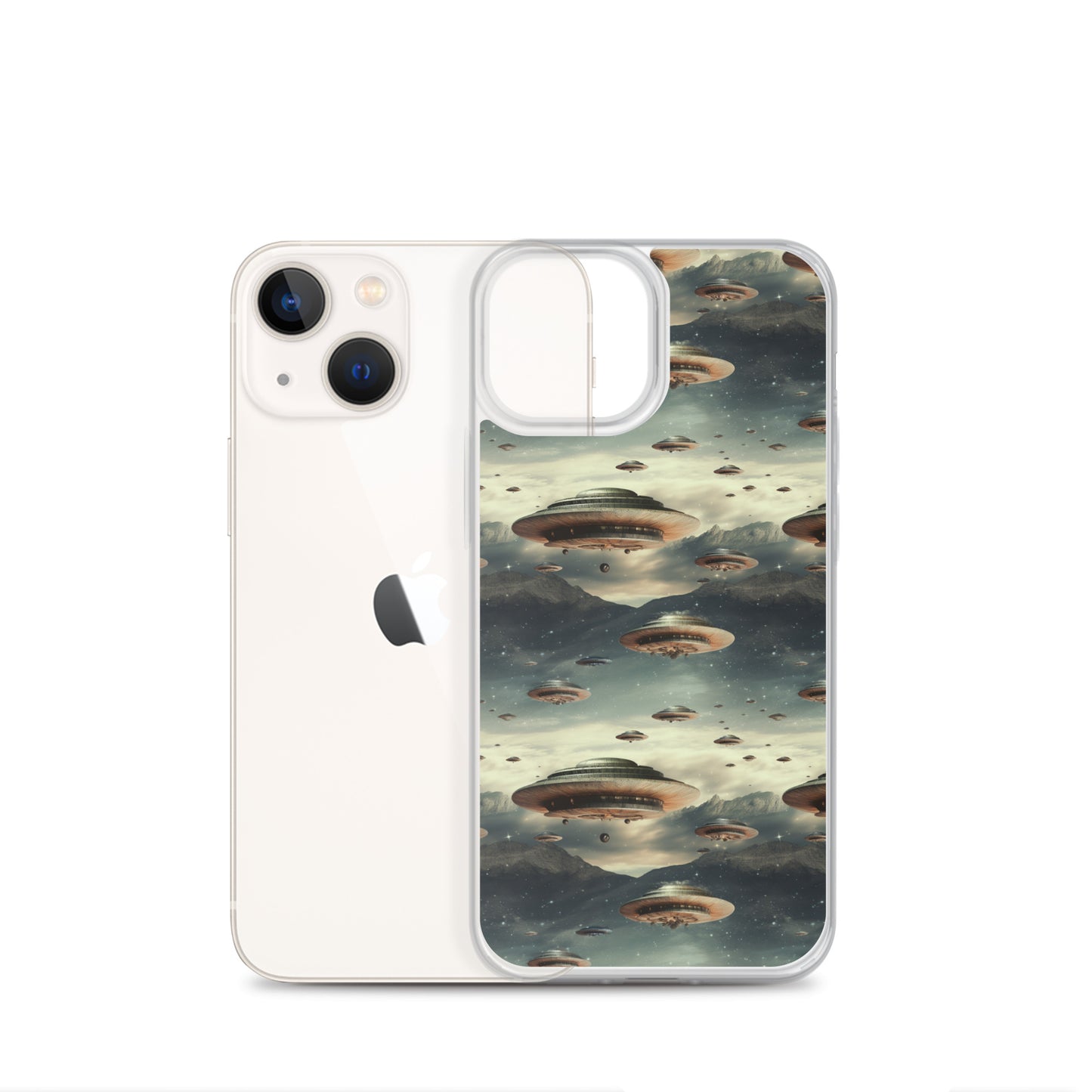 iPhone Case - Flying Saucer Invasion