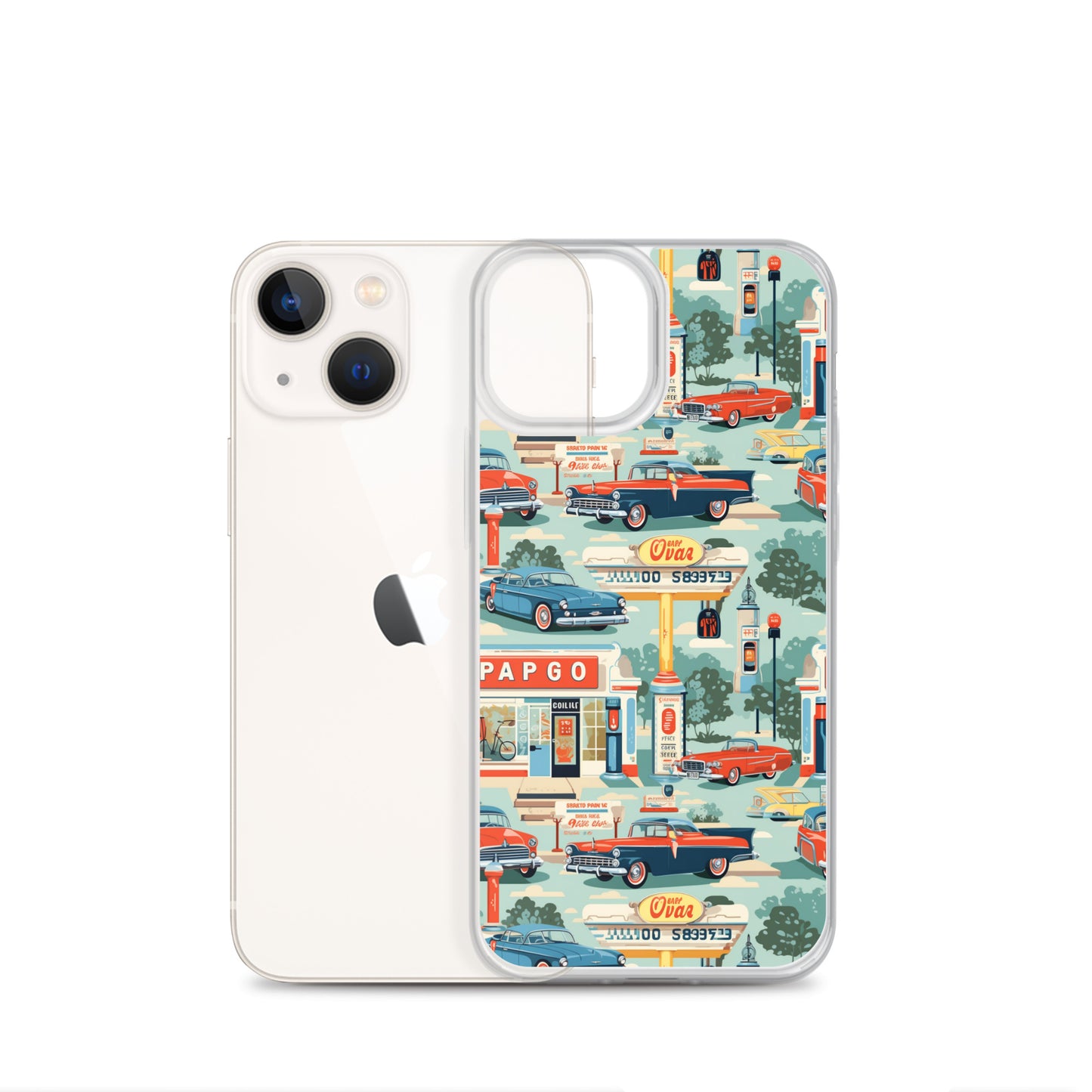 iPhone Case - Retro Roadtrip Rendezvous