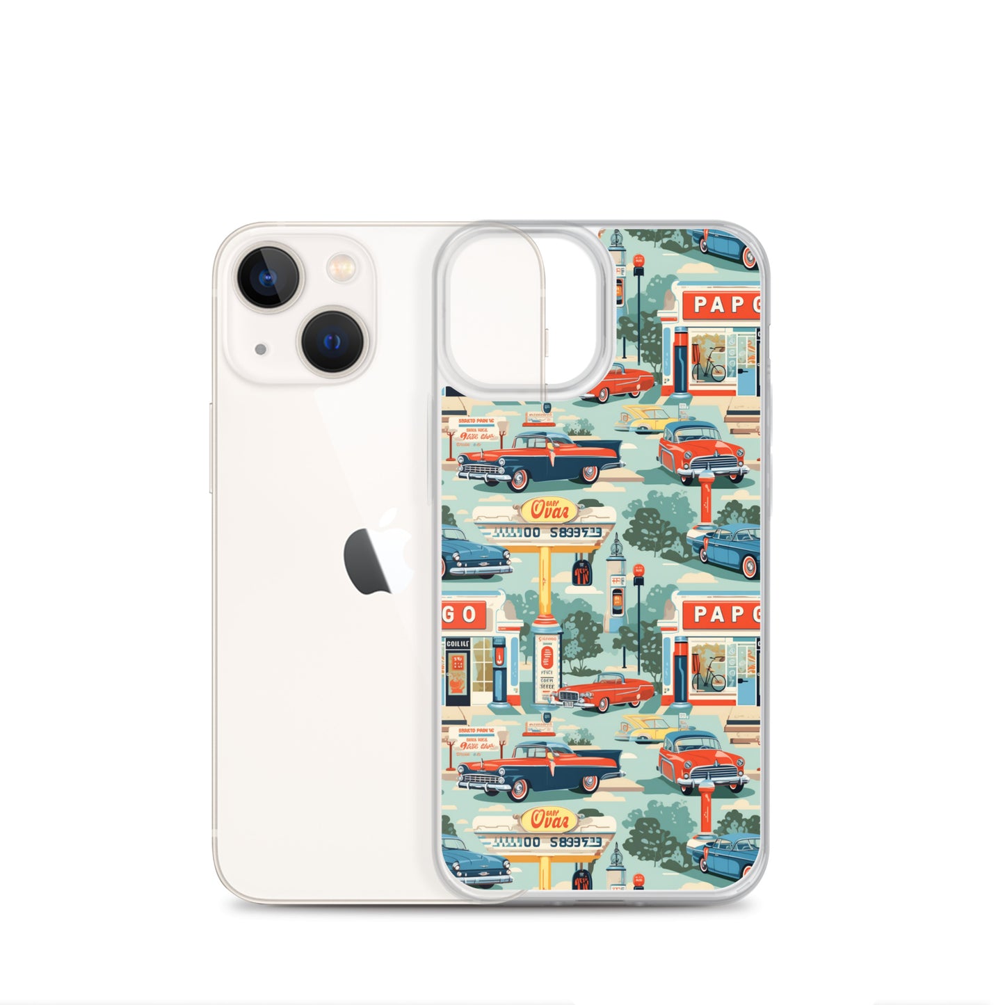 iPhone Case - Retro Roadtrip Rendezvous