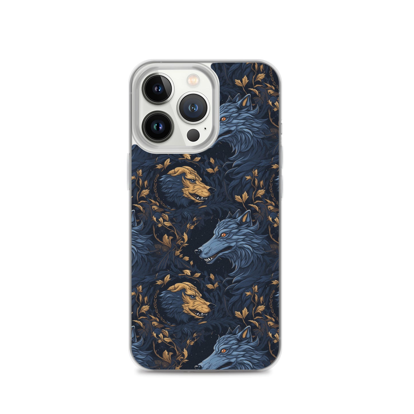 iPhone Case - Wolves Pattern