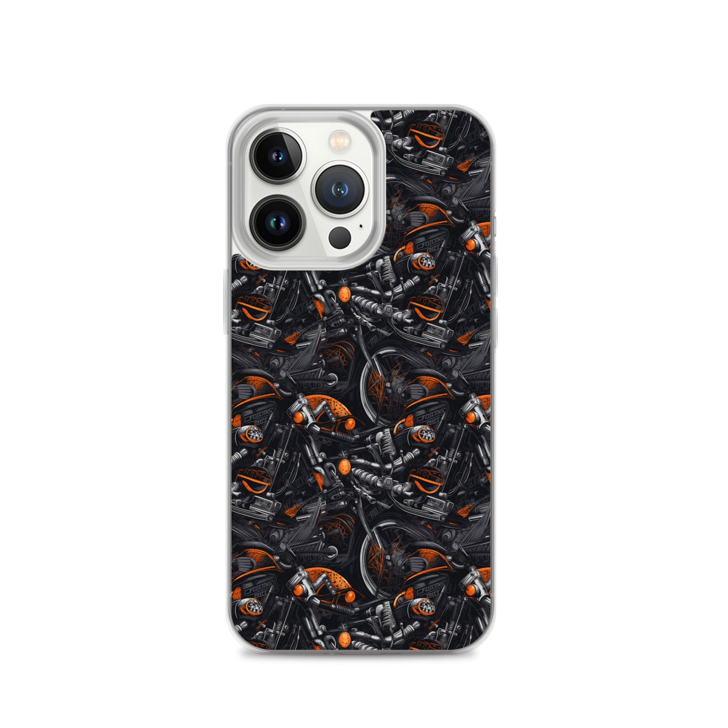 iPhone Case - Motorcycle Pattern