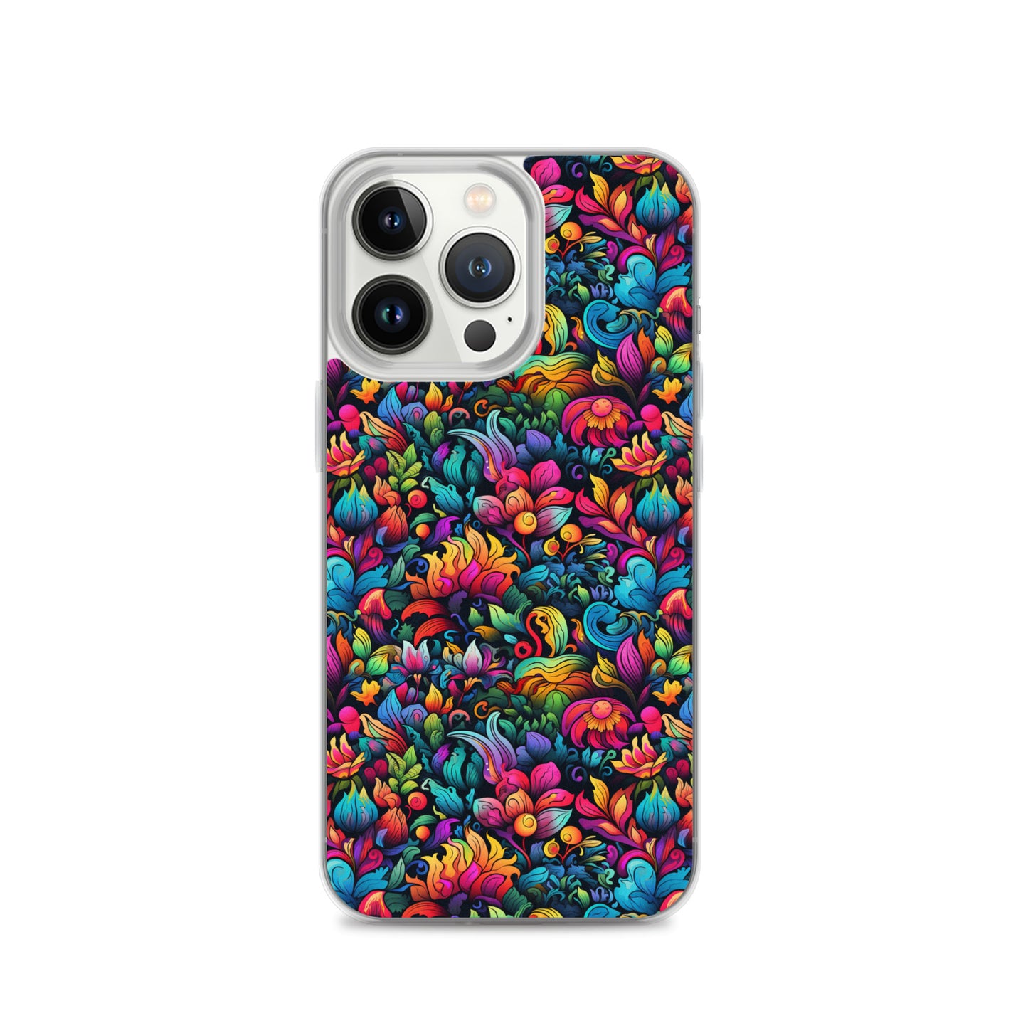iPhone Case - Psychedelic Flowers