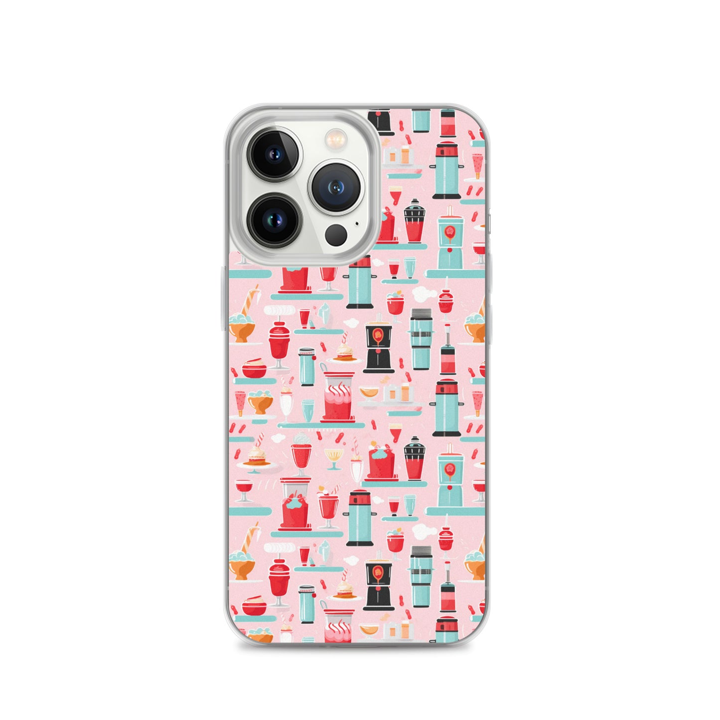iPhone Case - Vintage Pink Soda Fountain
