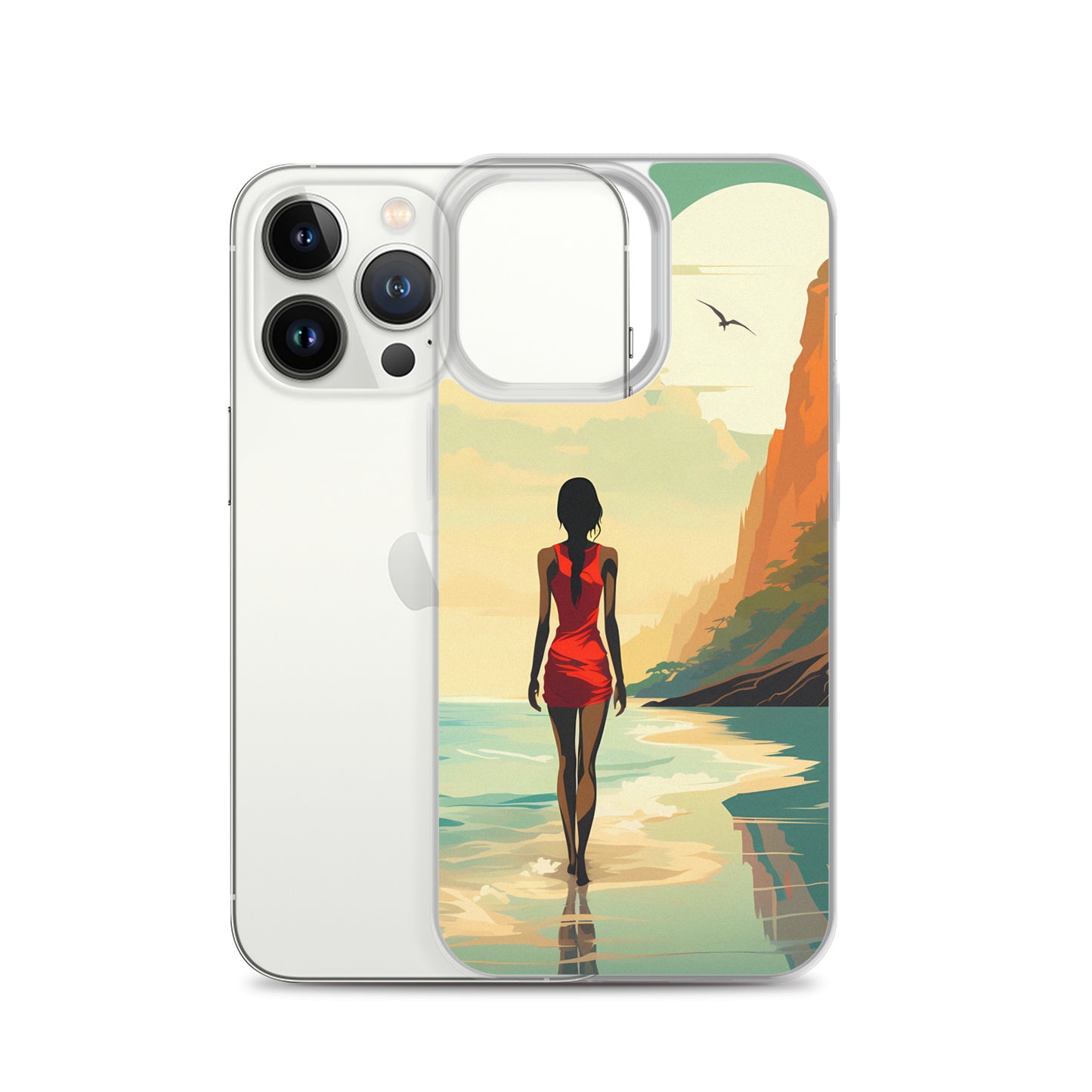 iPhone Case - Minimalist Beach Beauty