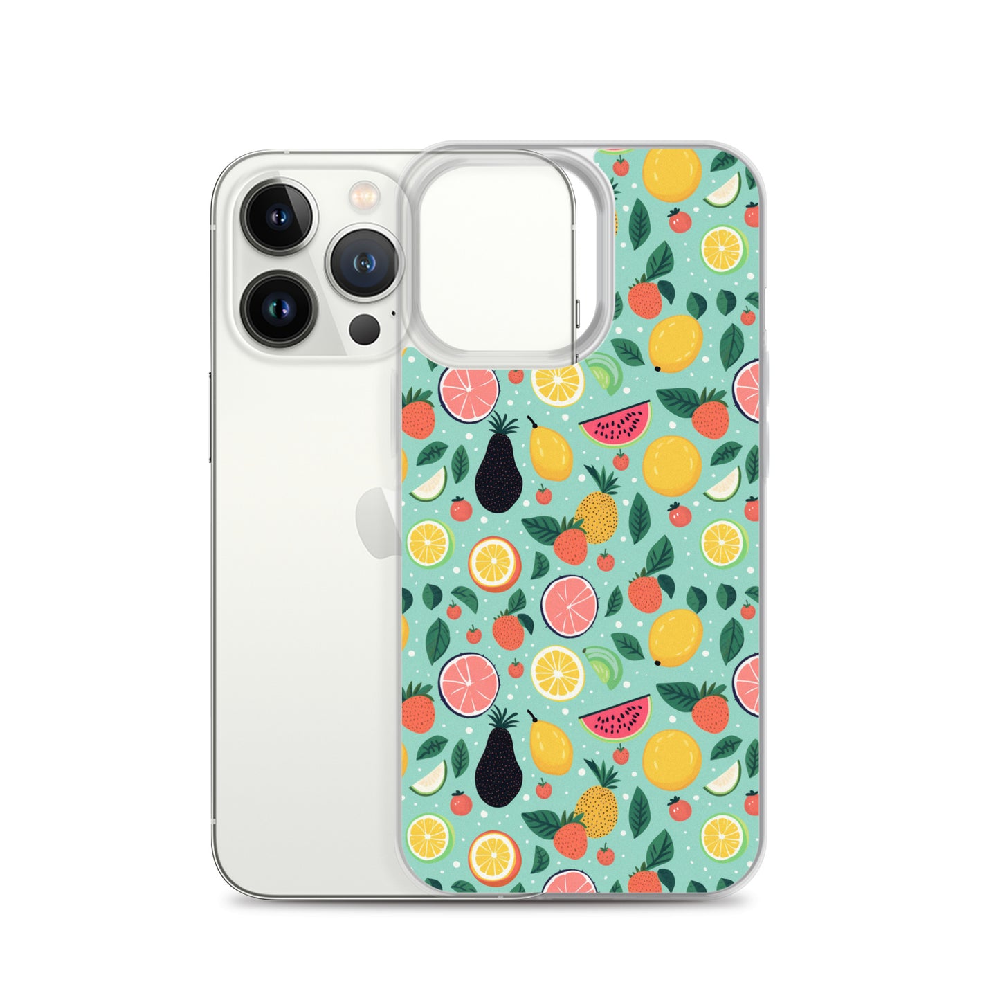 iPhone Case - Fun Fruits Pattern