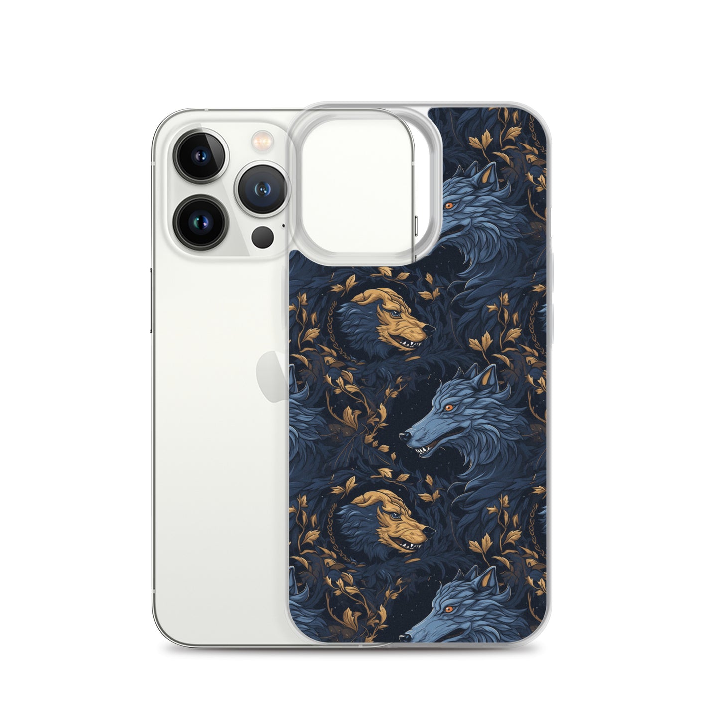 iPhone Case - Wolves Pattern