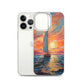 iPhone Case - Luminous Sailboat