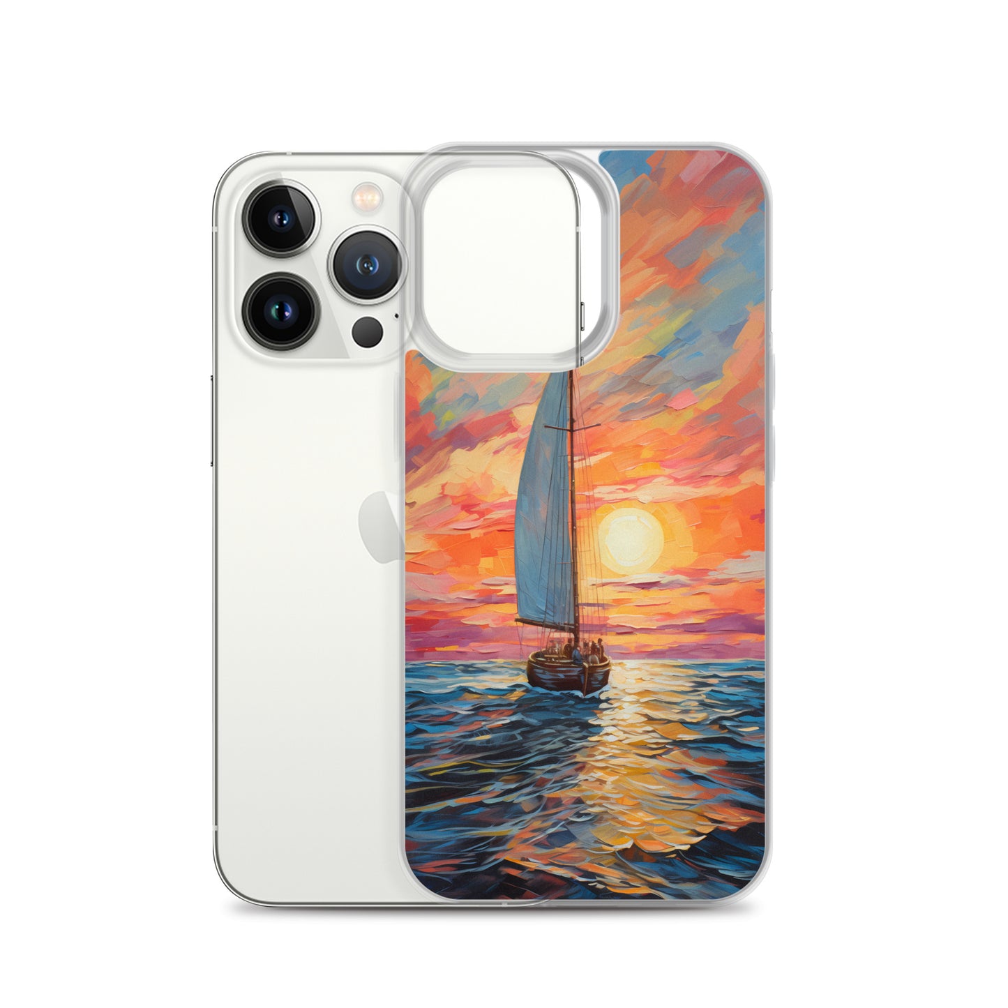 iPhone Case - Luminous Sailboat