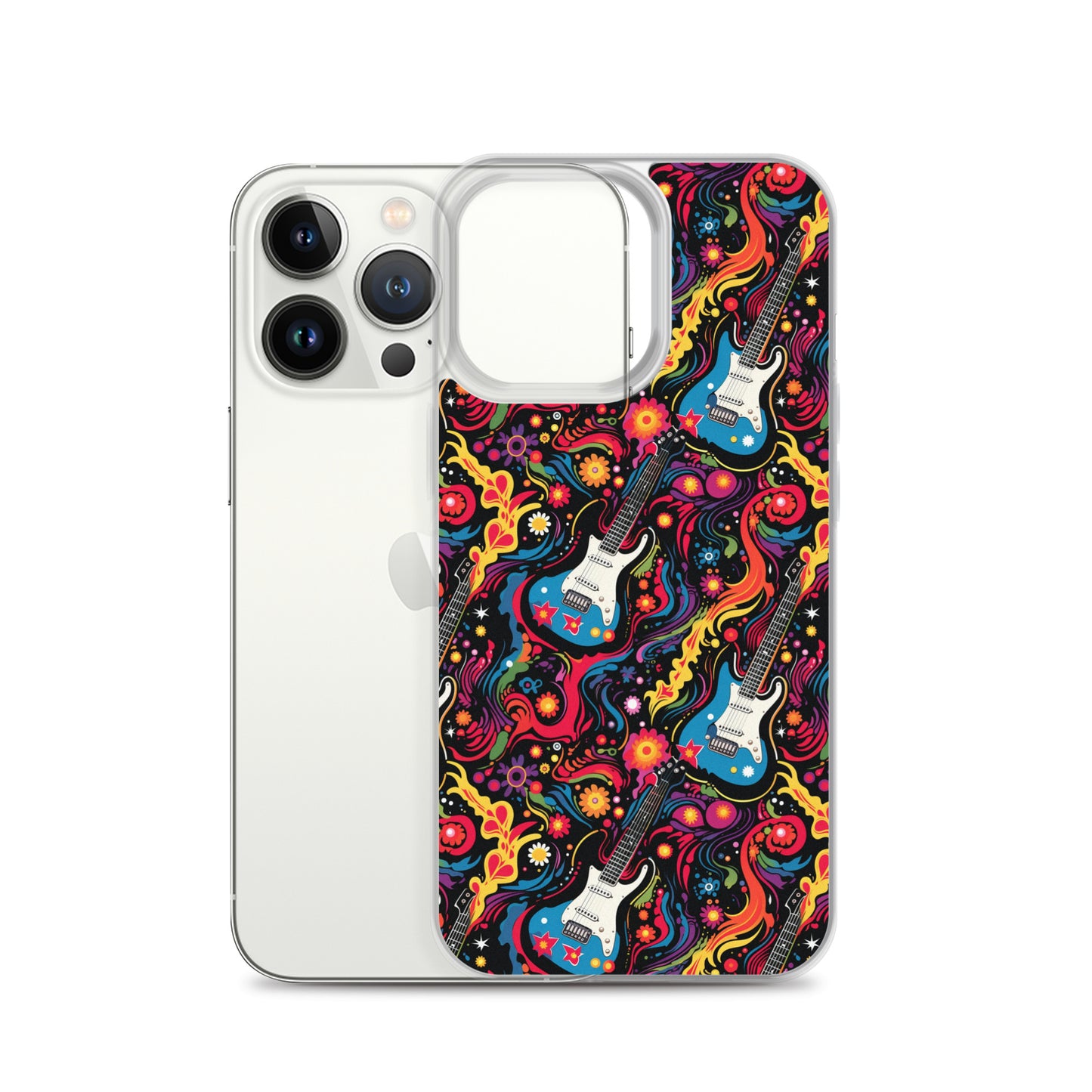 iPhone Case - Psychedelic Guitars