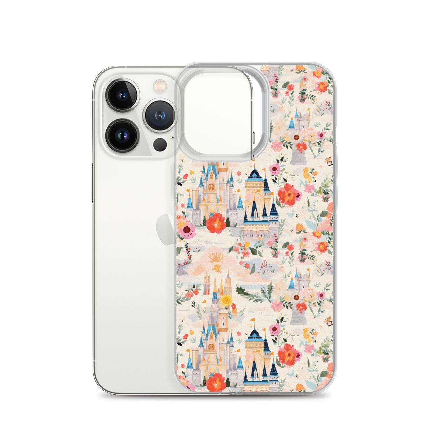 iPhone Case - Castles and Flowers