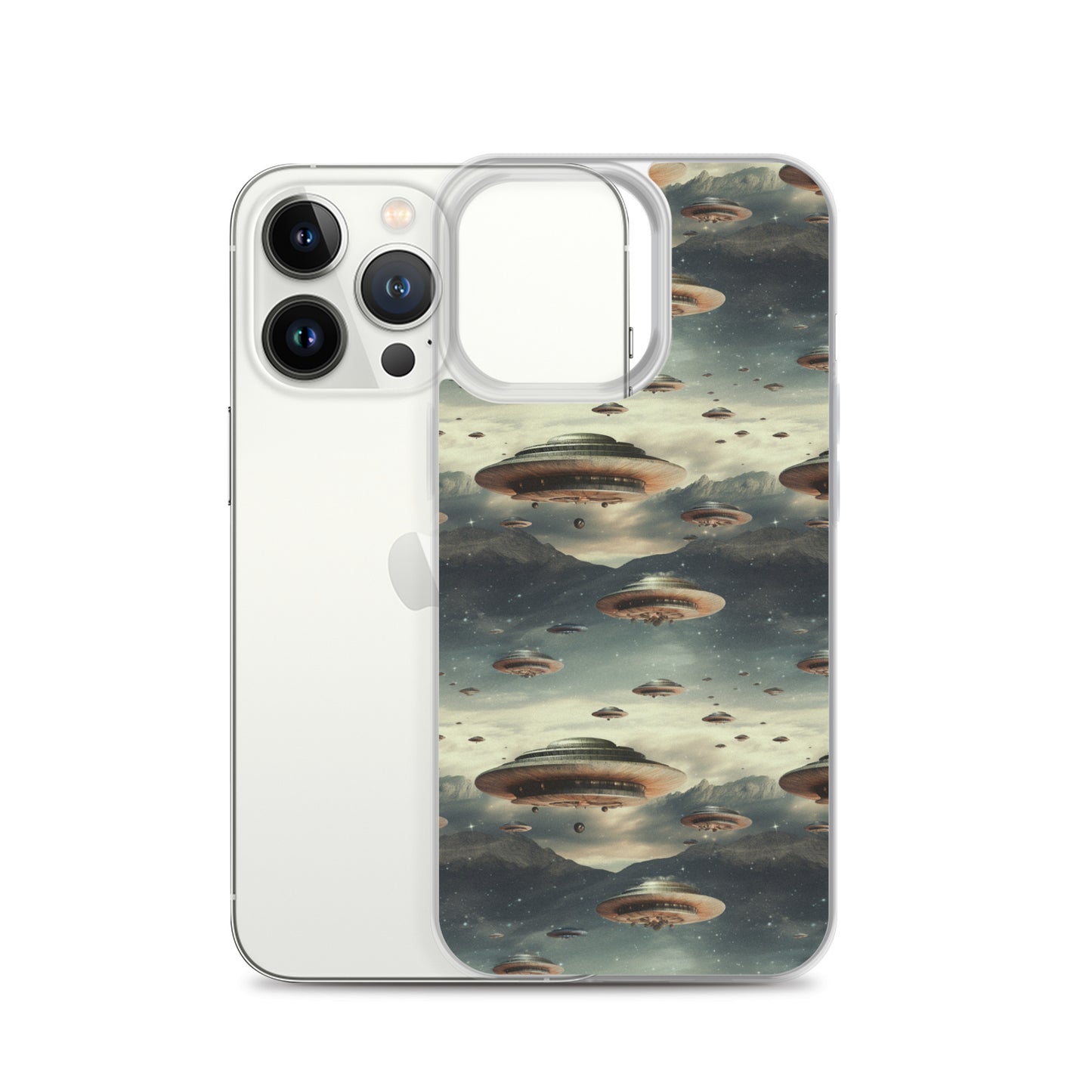 iPhone Case - Flying Saucer Invasion