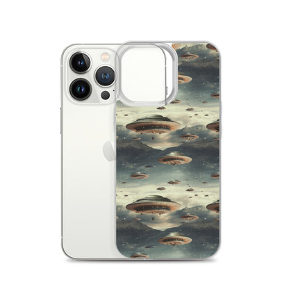iPhone Case - Flying Saucer Invasion