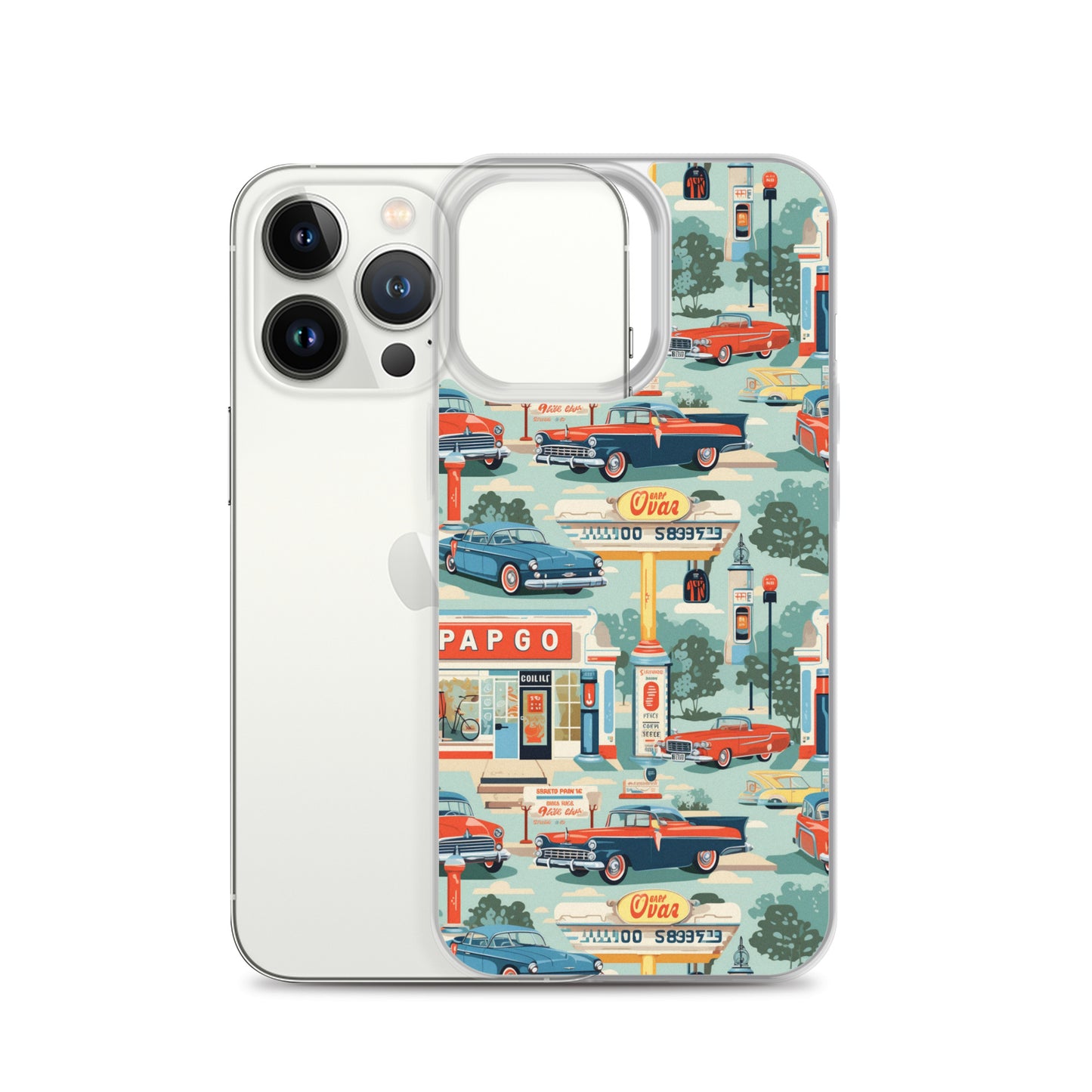 iPhone Case - Retro Roadtrip Rendezvous