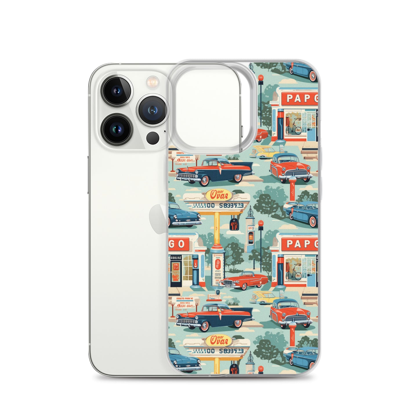 iPhone Case - Retro Roadtrip Rendezvous