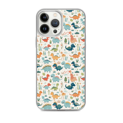 iPhone Case - Cute Dinosaurs Pattern