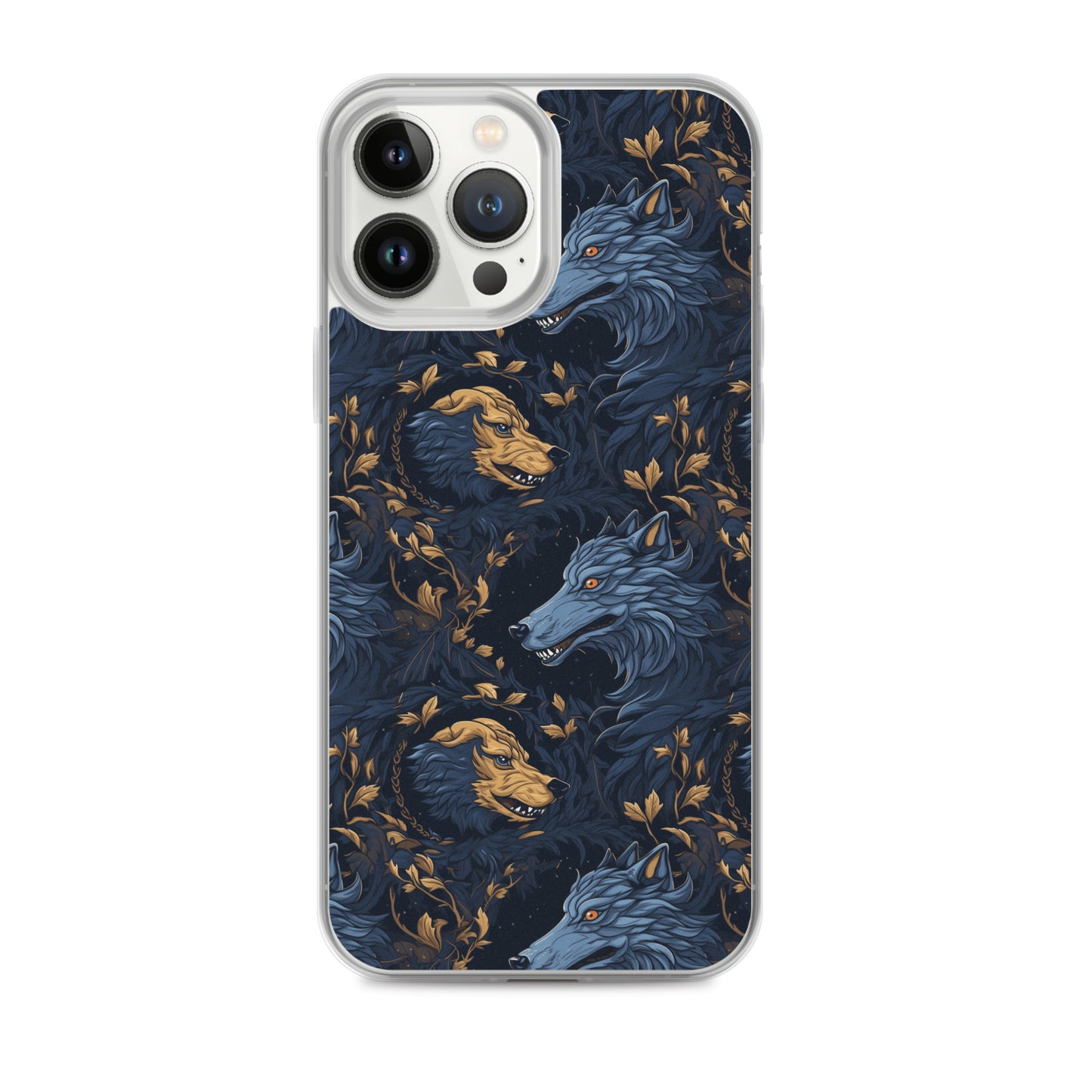 iPhone Case - Wolves Pattern
