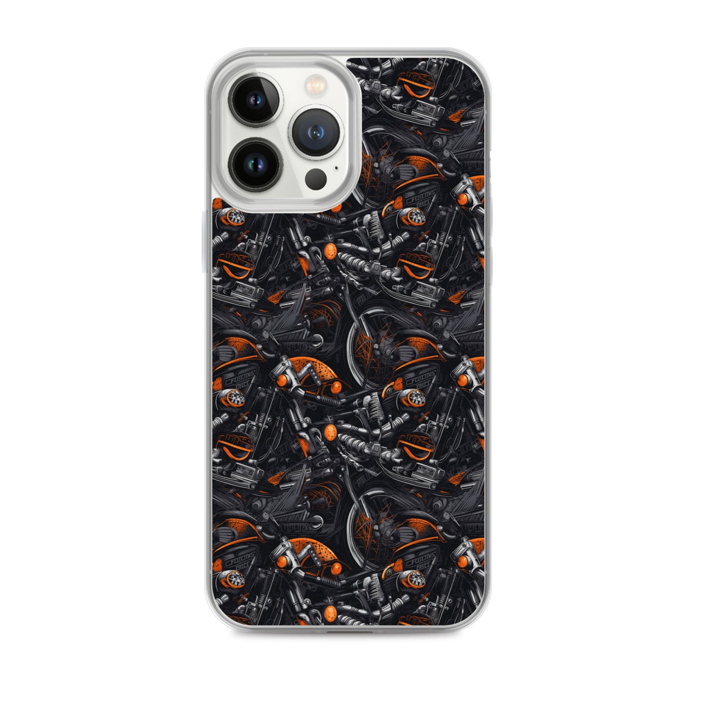 iPhone Case - Motorcycle Pattern