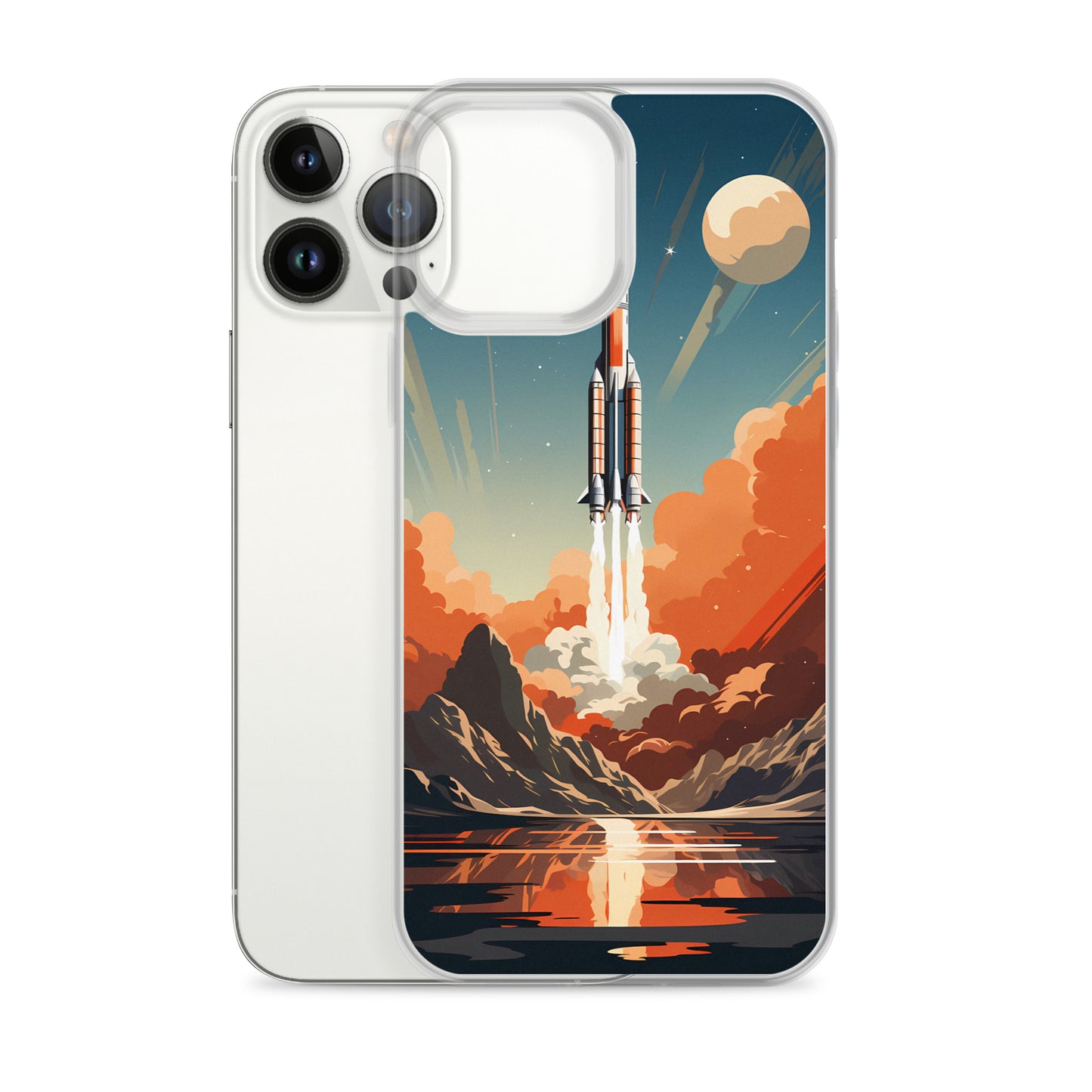iPhone Case - Retro Rocket