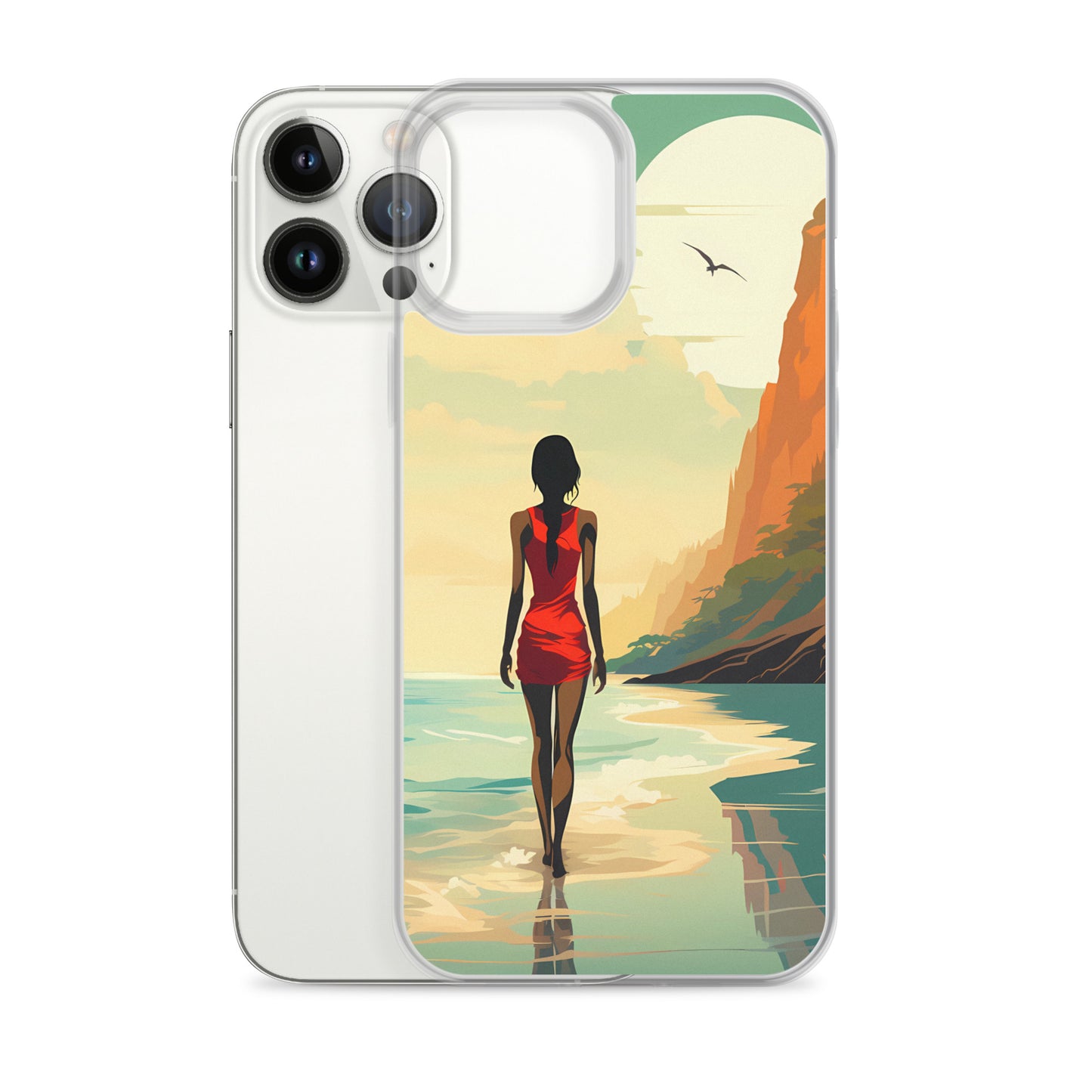 iPhone Case - Minimalist Beach Beauty