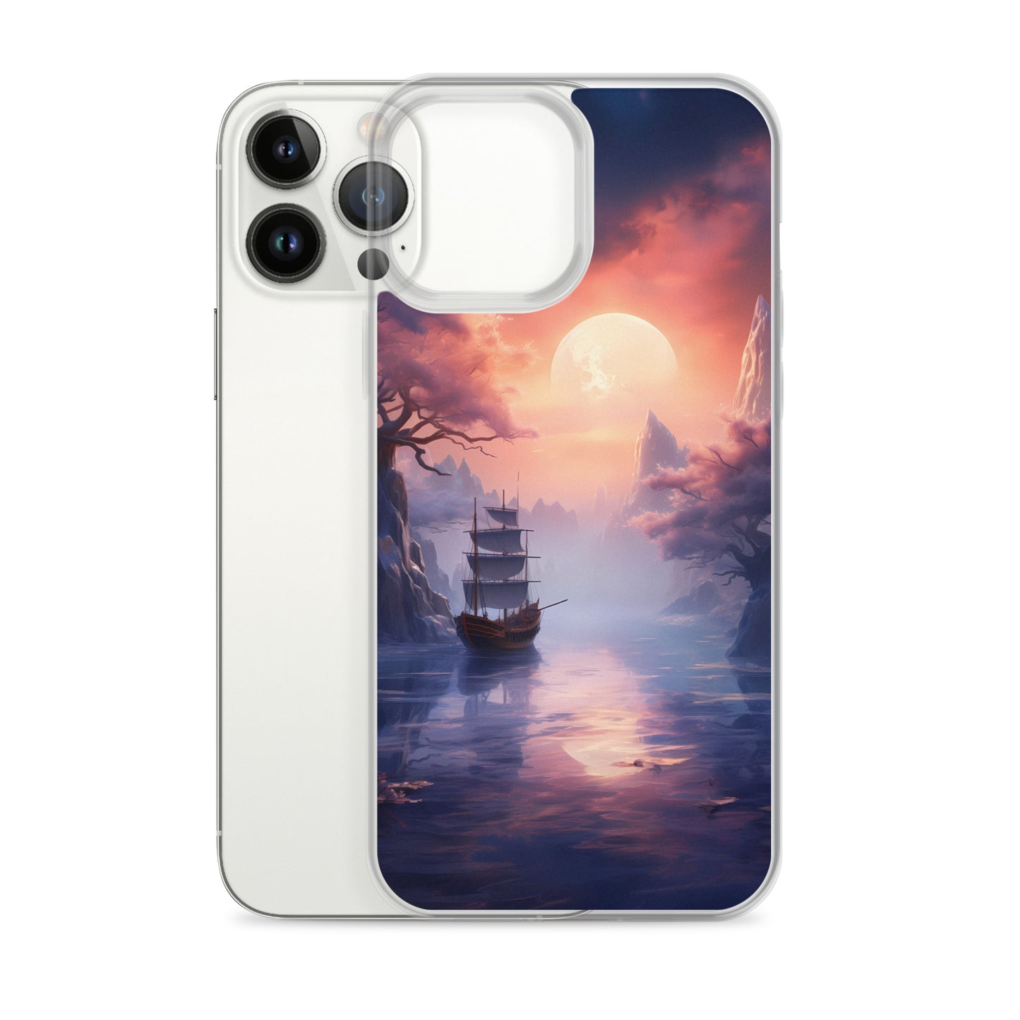 iPhone Case - Japanese Seascape Moonrise