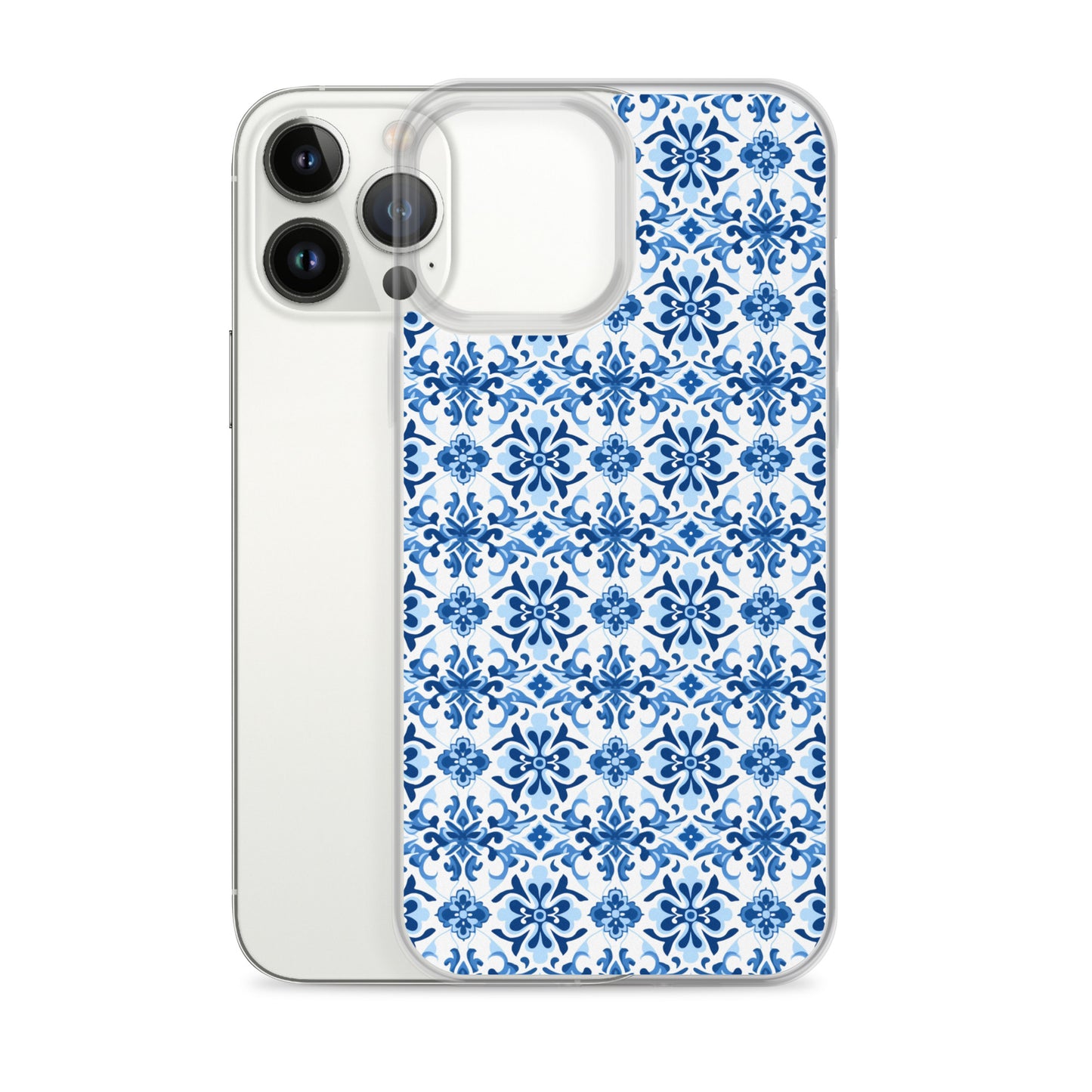 iPhone Case - Blue Ceramic Pattern