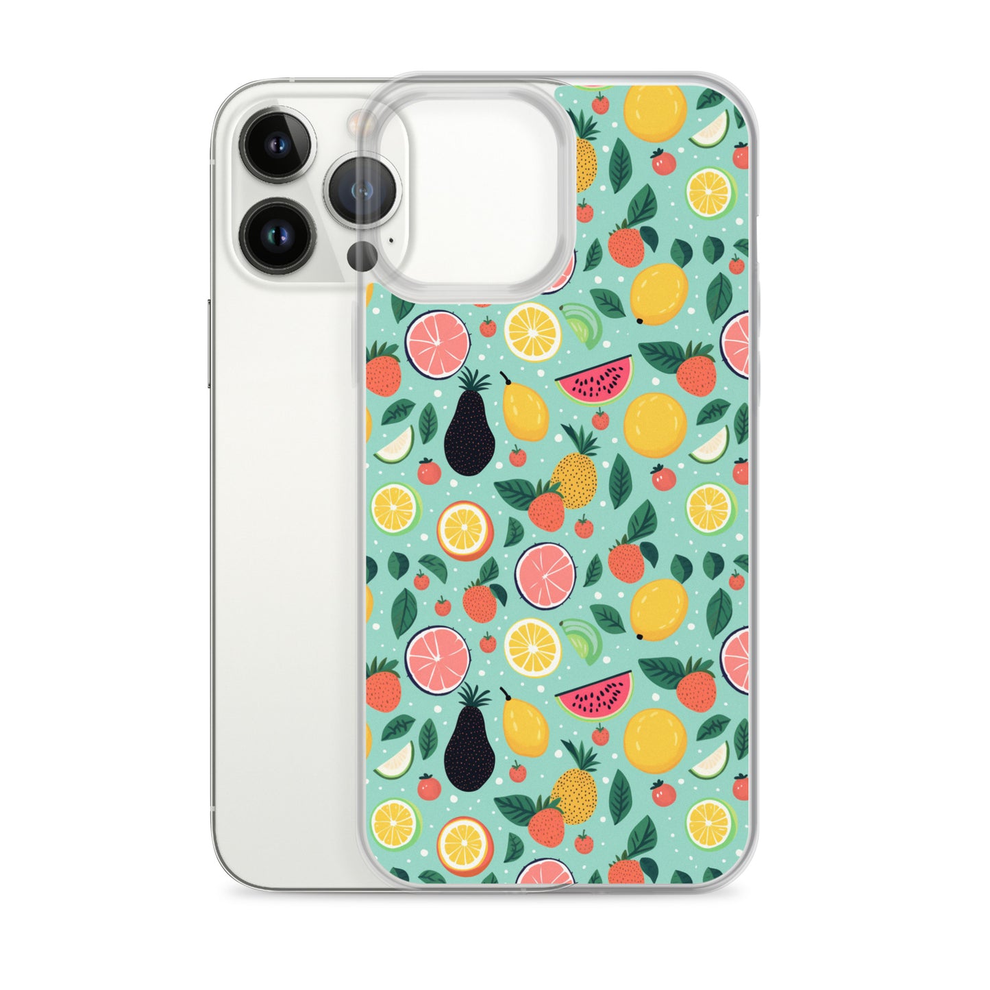 iPhone Case - Fun Fruits Pattern