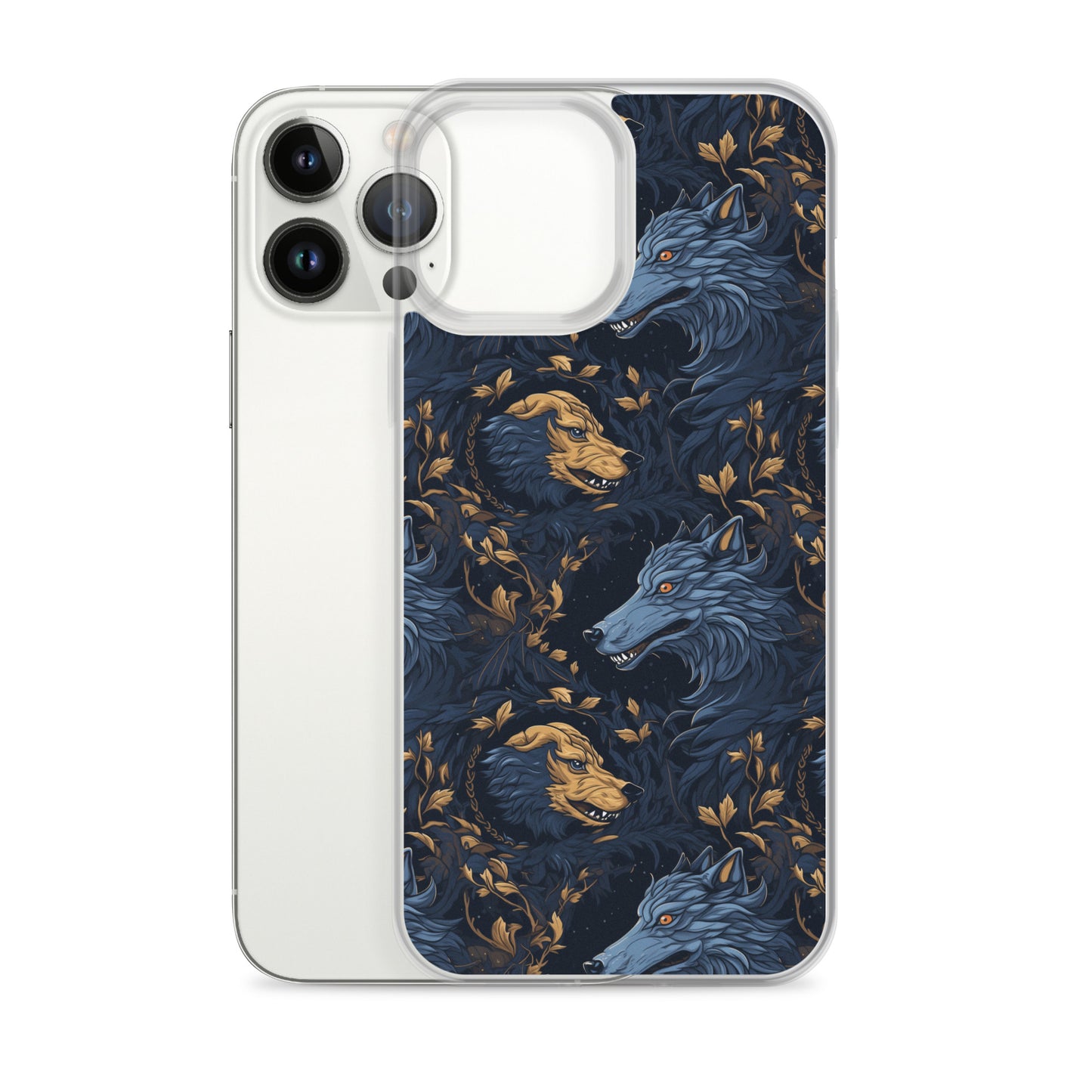 iPhone Case - Wolves Pattern