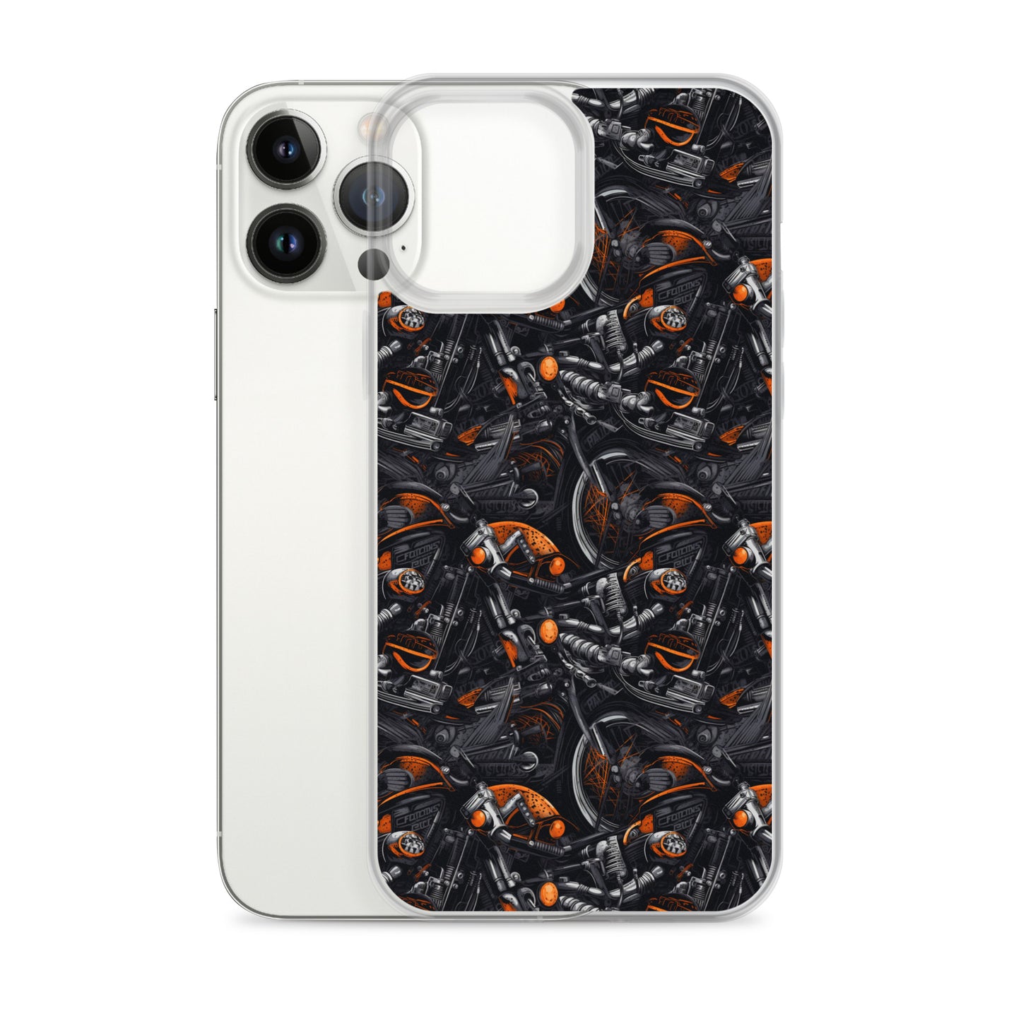 iPhone Case - Motorcycle Pattern