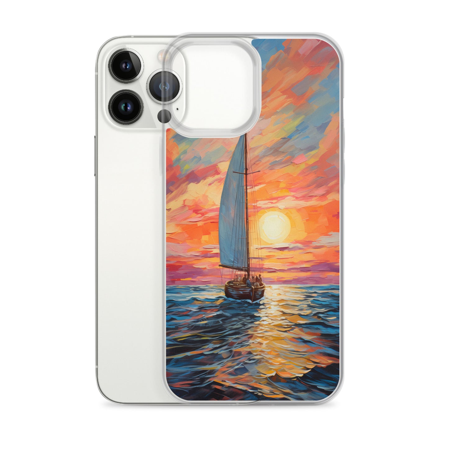 iPhone Case - Luminous Sailboat