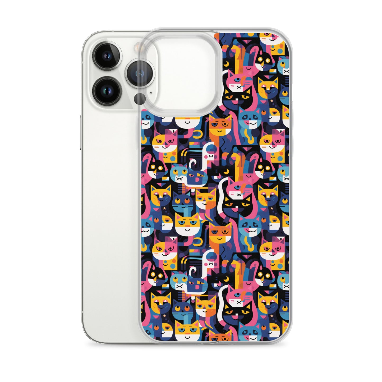 iPhone Case - Colorful Cats