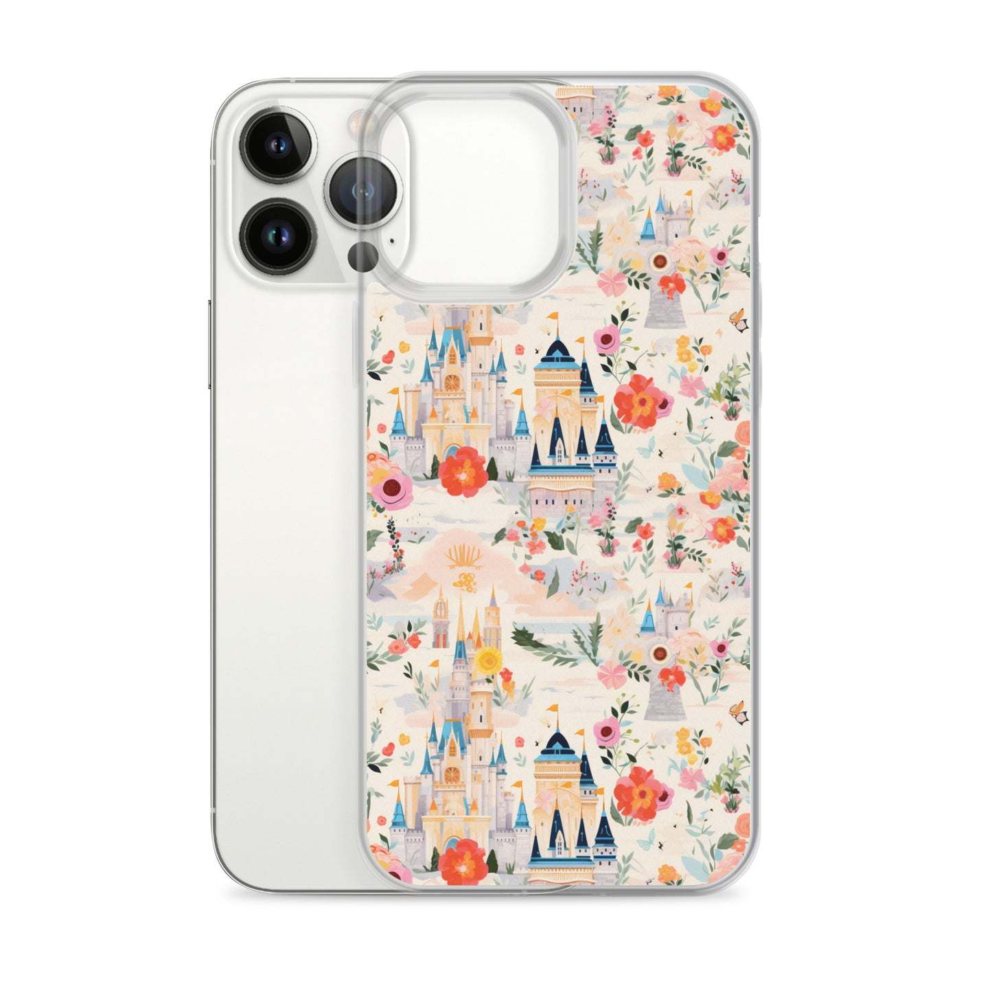 iPhone Case - Castles and Flowers