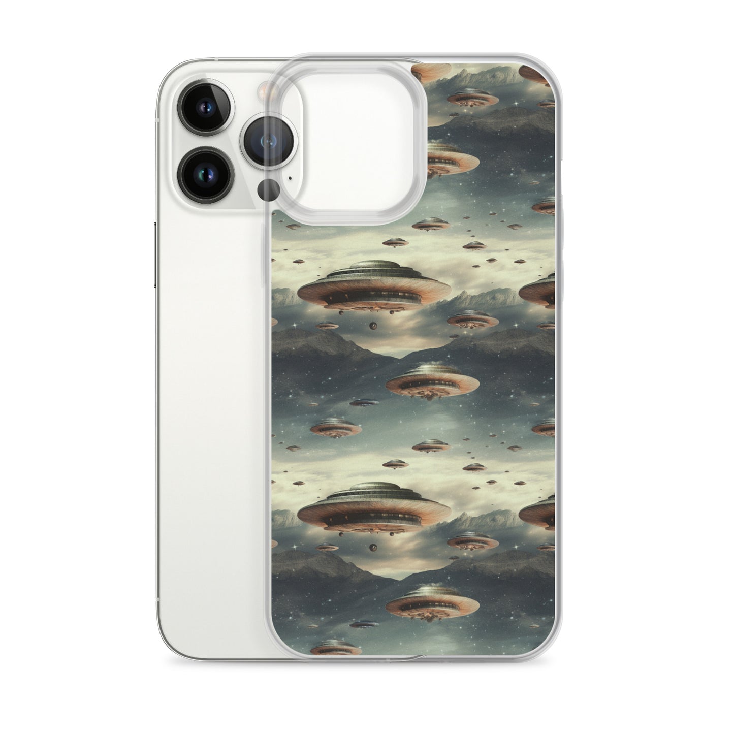 iPhone Case - Flying Saucer Invasion