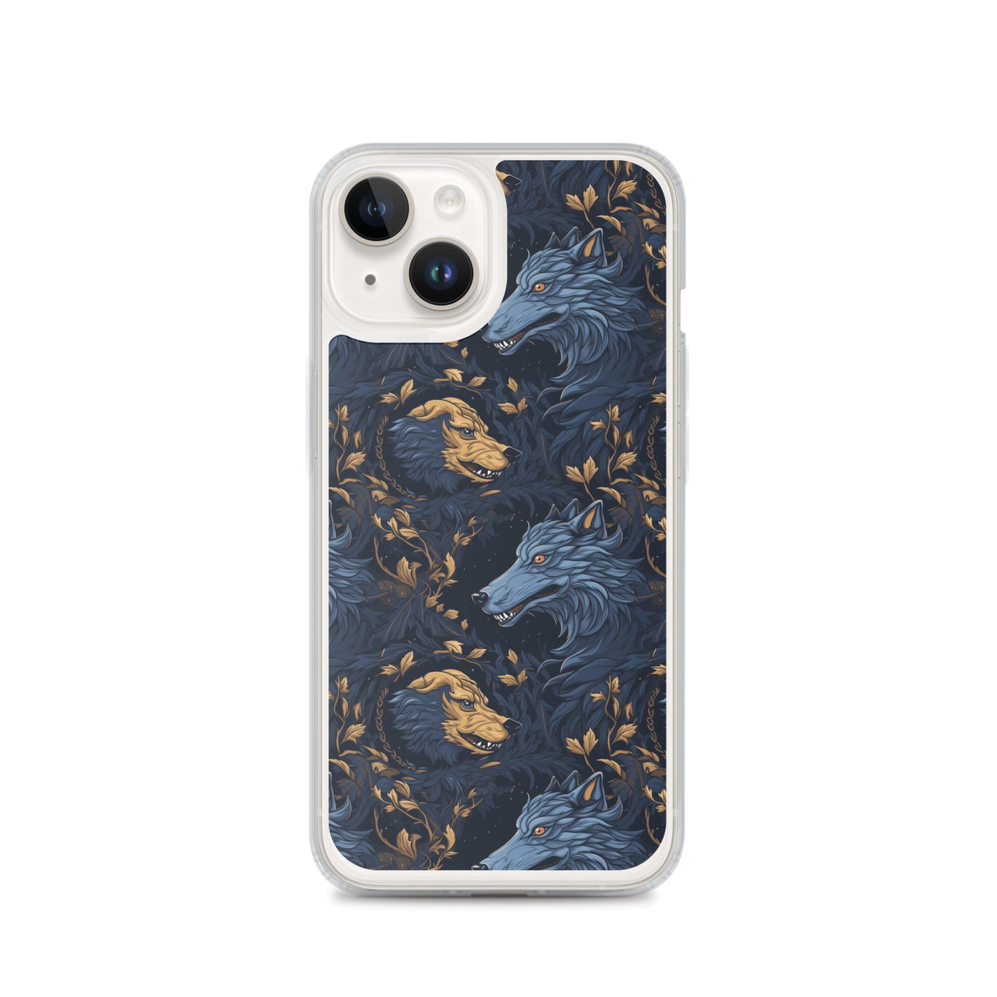 iPhone Case - Wolves Pattern