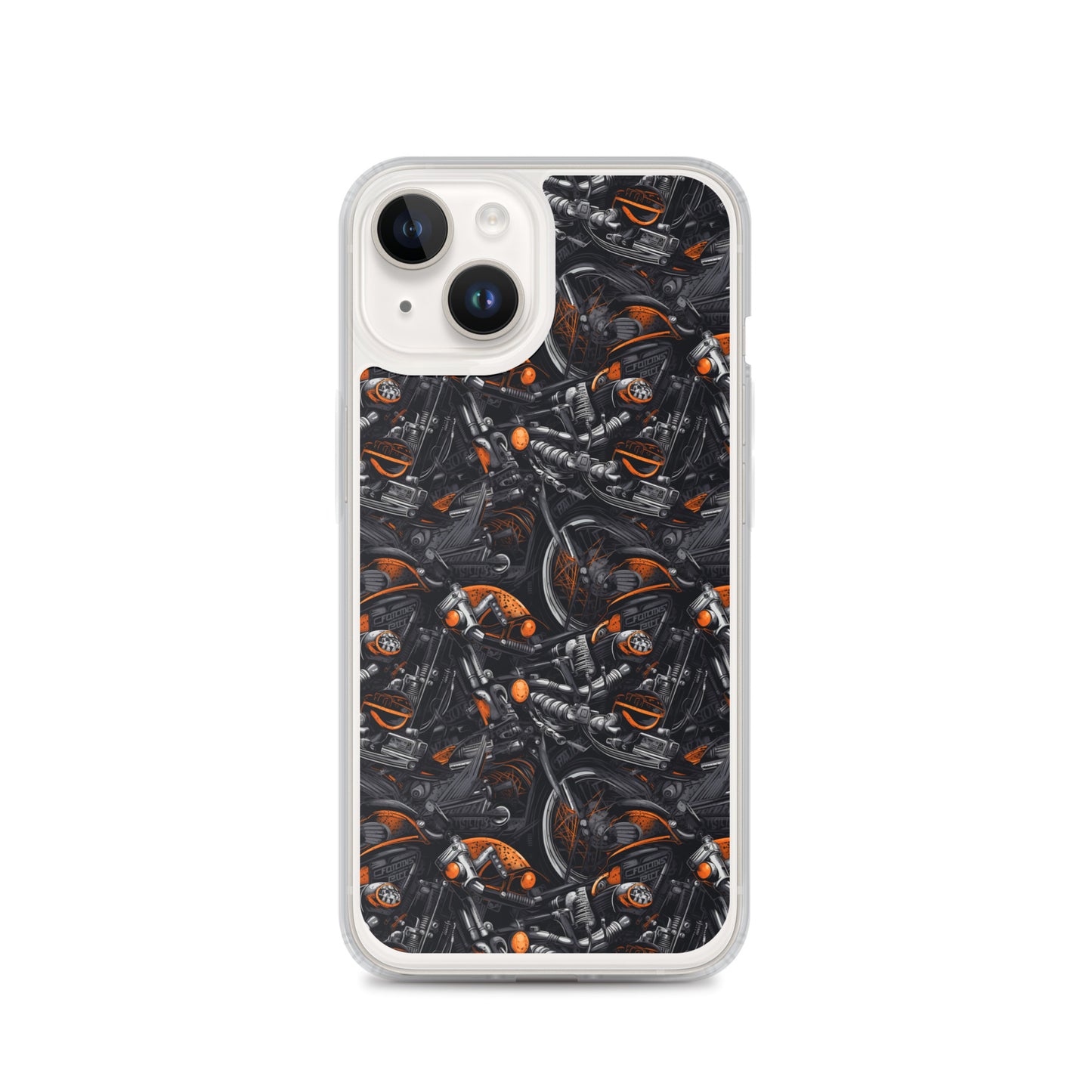 iPhone Case - Motorcycle Pattern