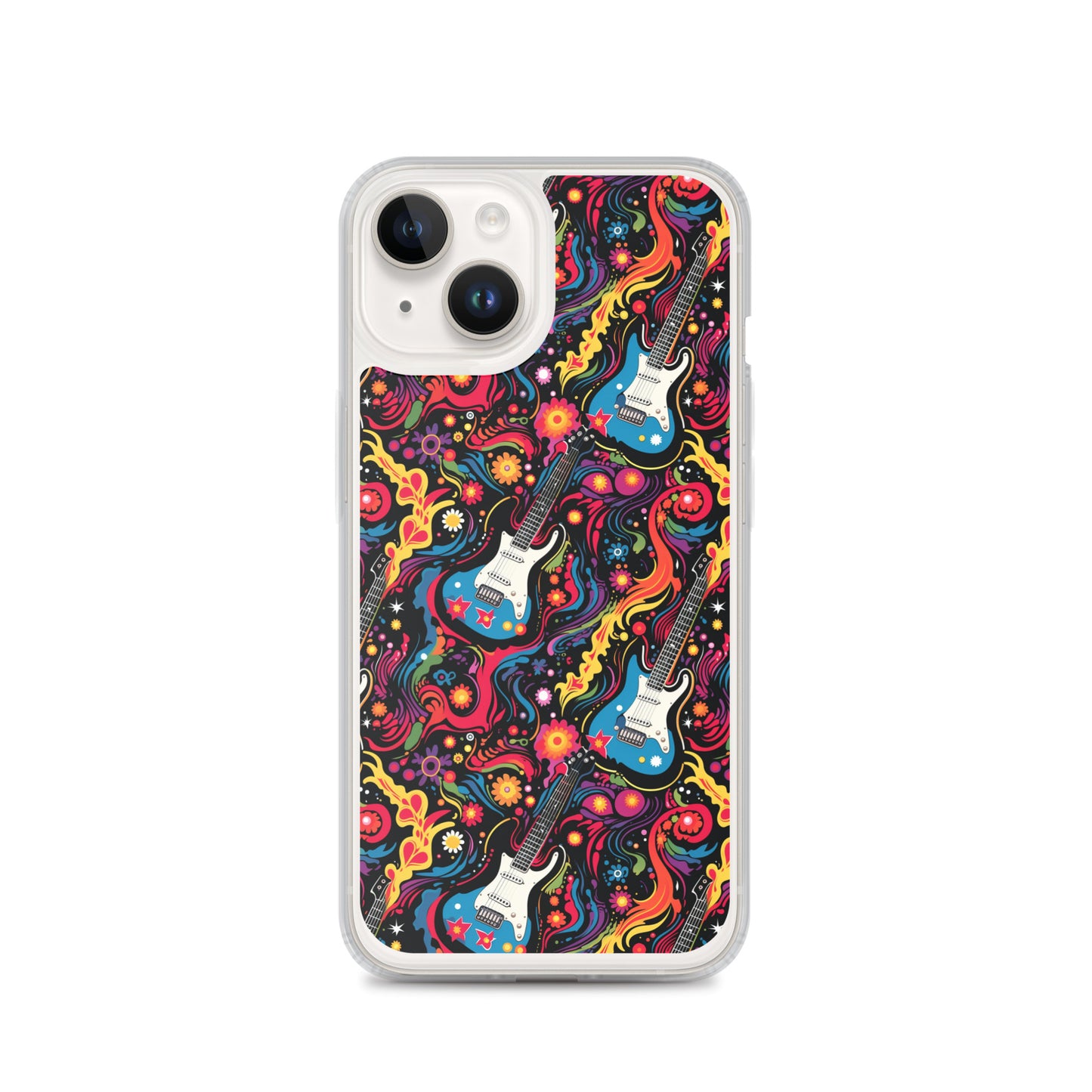 iPhone Case - Psychedelic Guitars