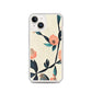 iPhone Case - Paisley Flowers on Speckled Ivory