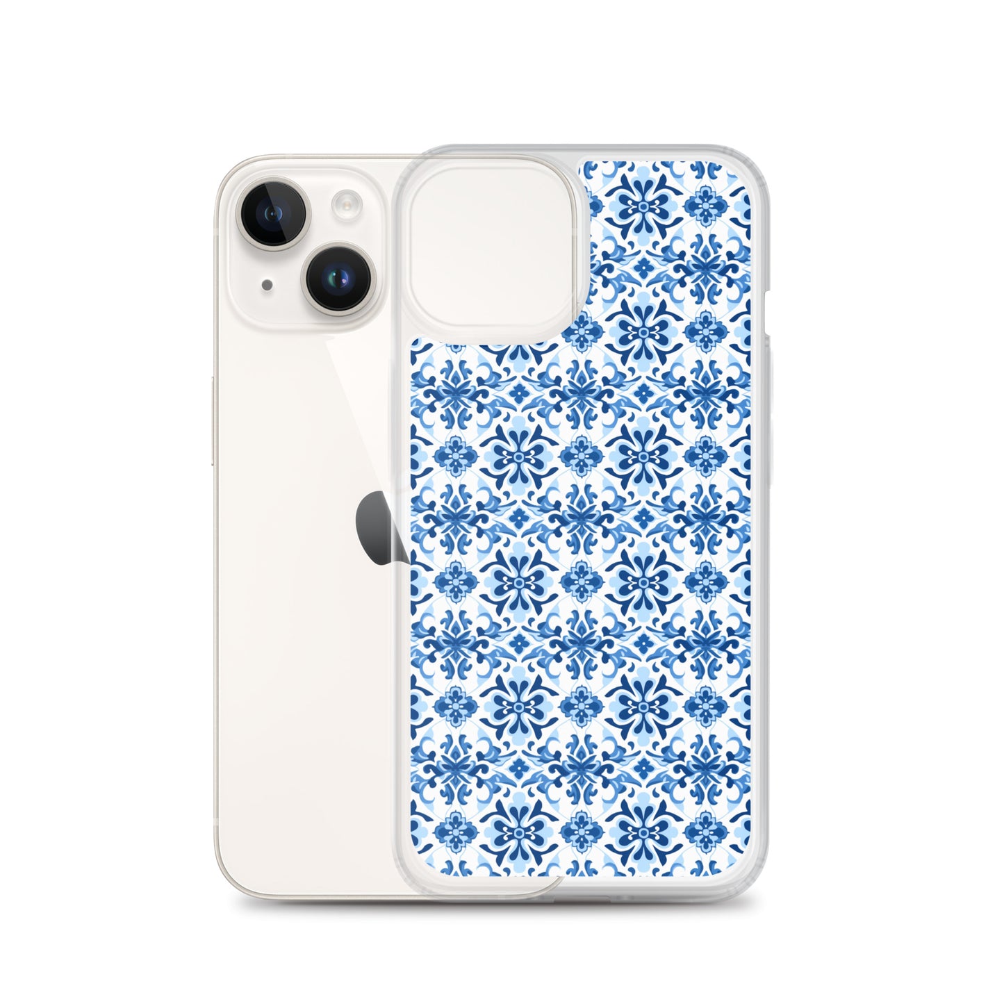 iPhone Case - Blue Ceramic Pattern