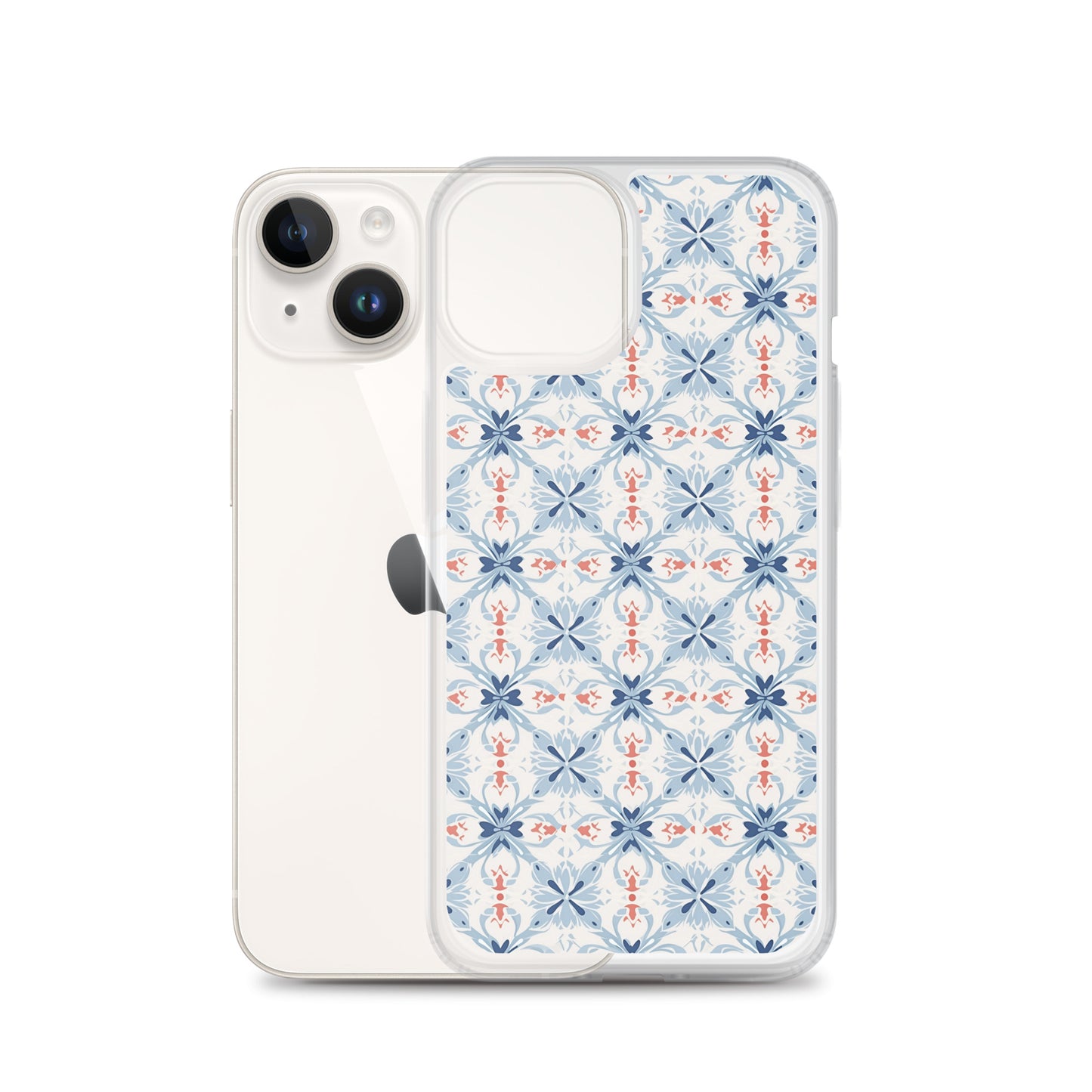 iPhone Case - Floral Ceramic Pattern