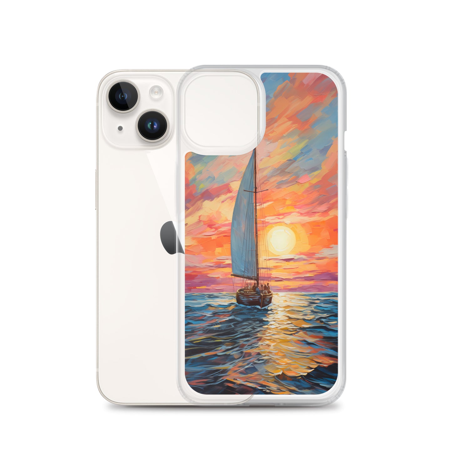 iPhone Case - Luminous Sailboat