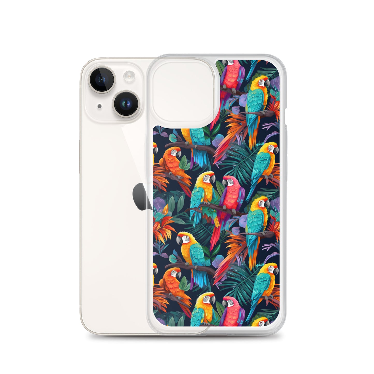 iPhone Case - Colorful Parrots