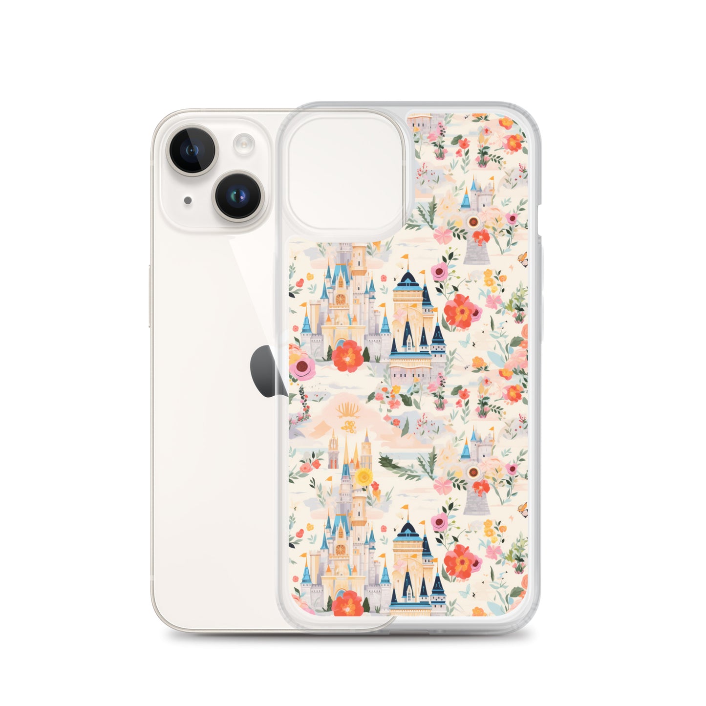 iPhone Case - Castles and Flowers