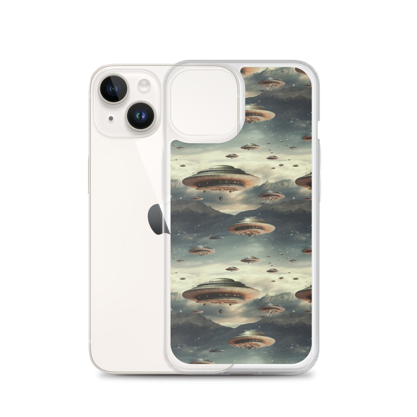iPhone Case - Flying Saucer Invasion