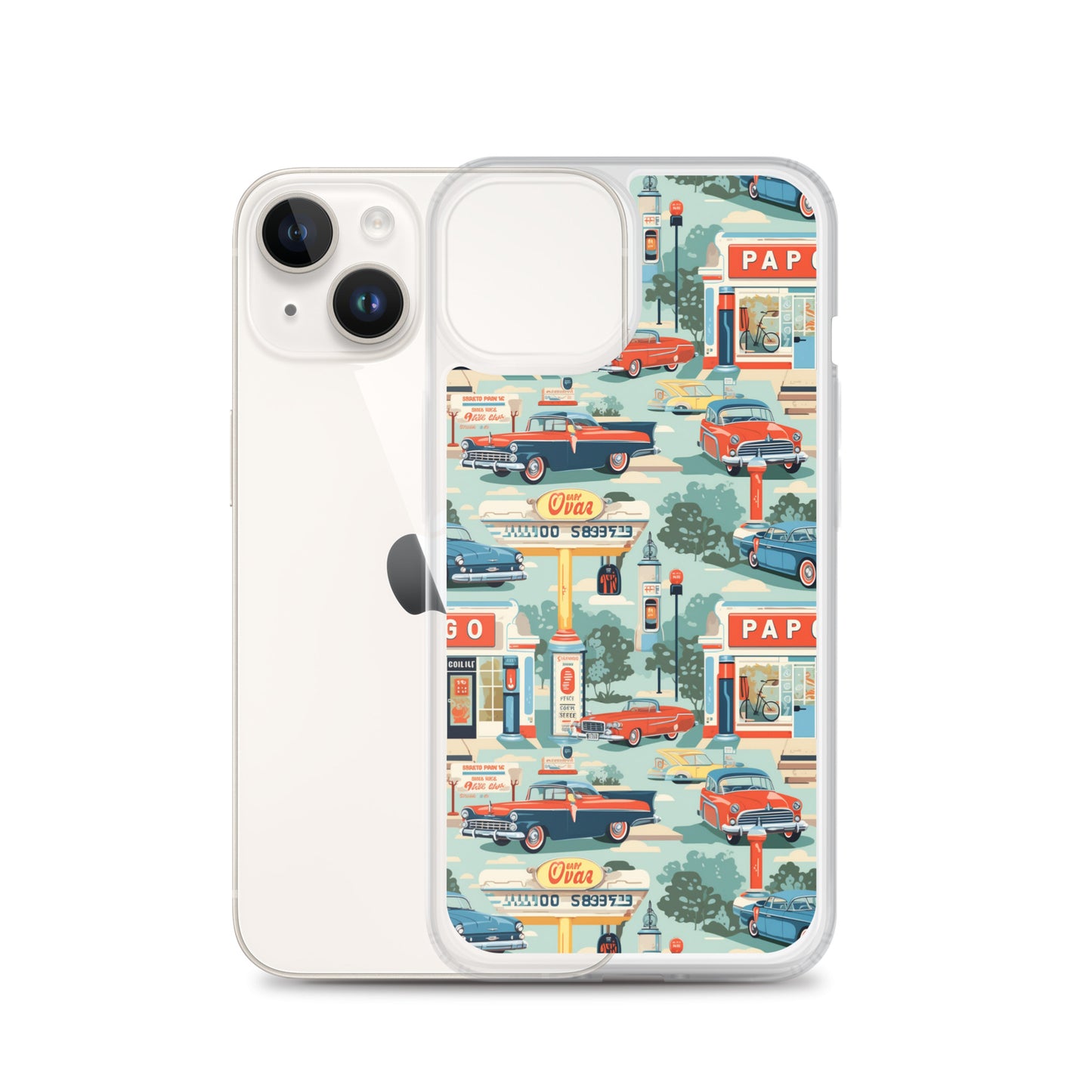 iPhone Case - Retro Roadtrip Rendezvous