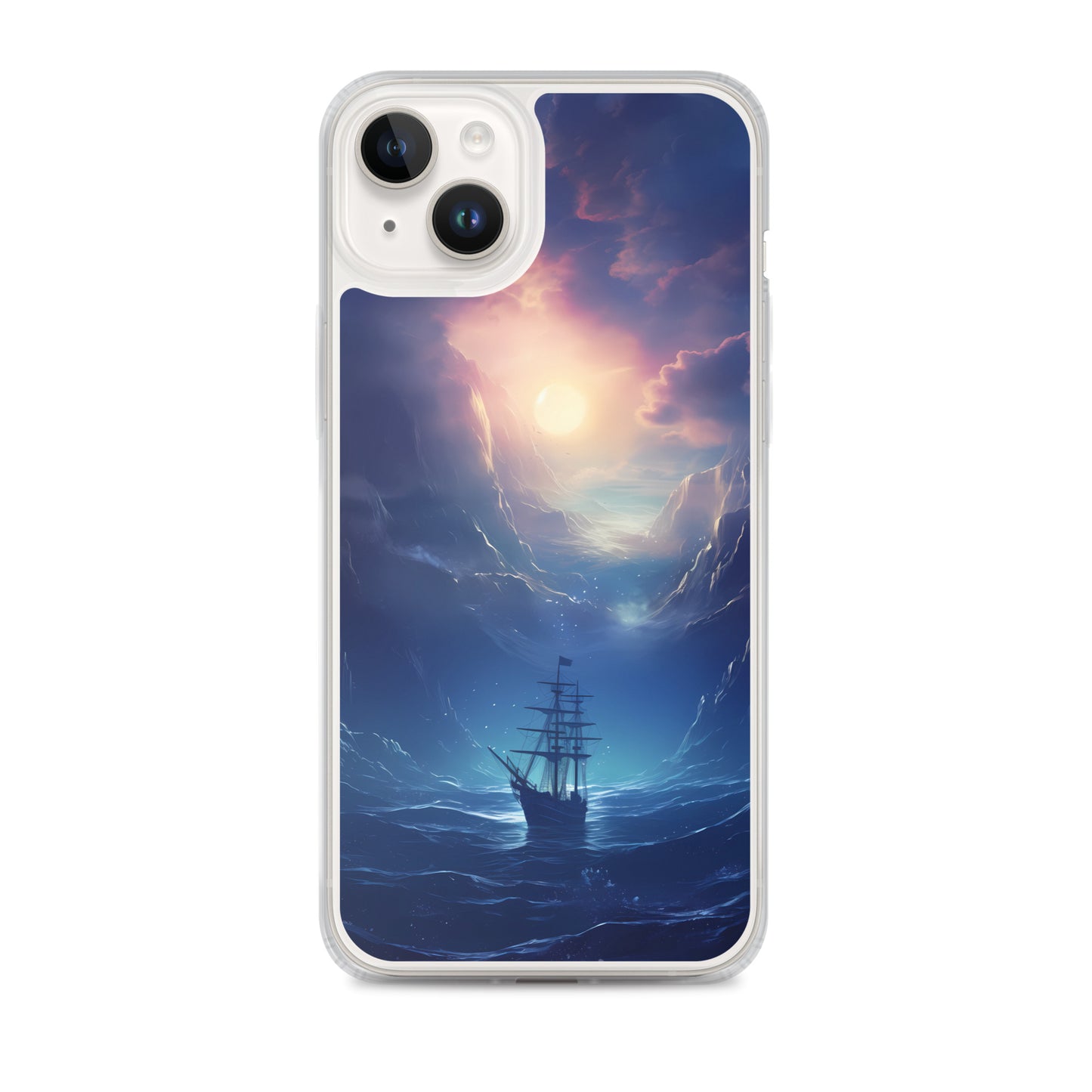 iPhone Case - Wooden Ship in Moonlight