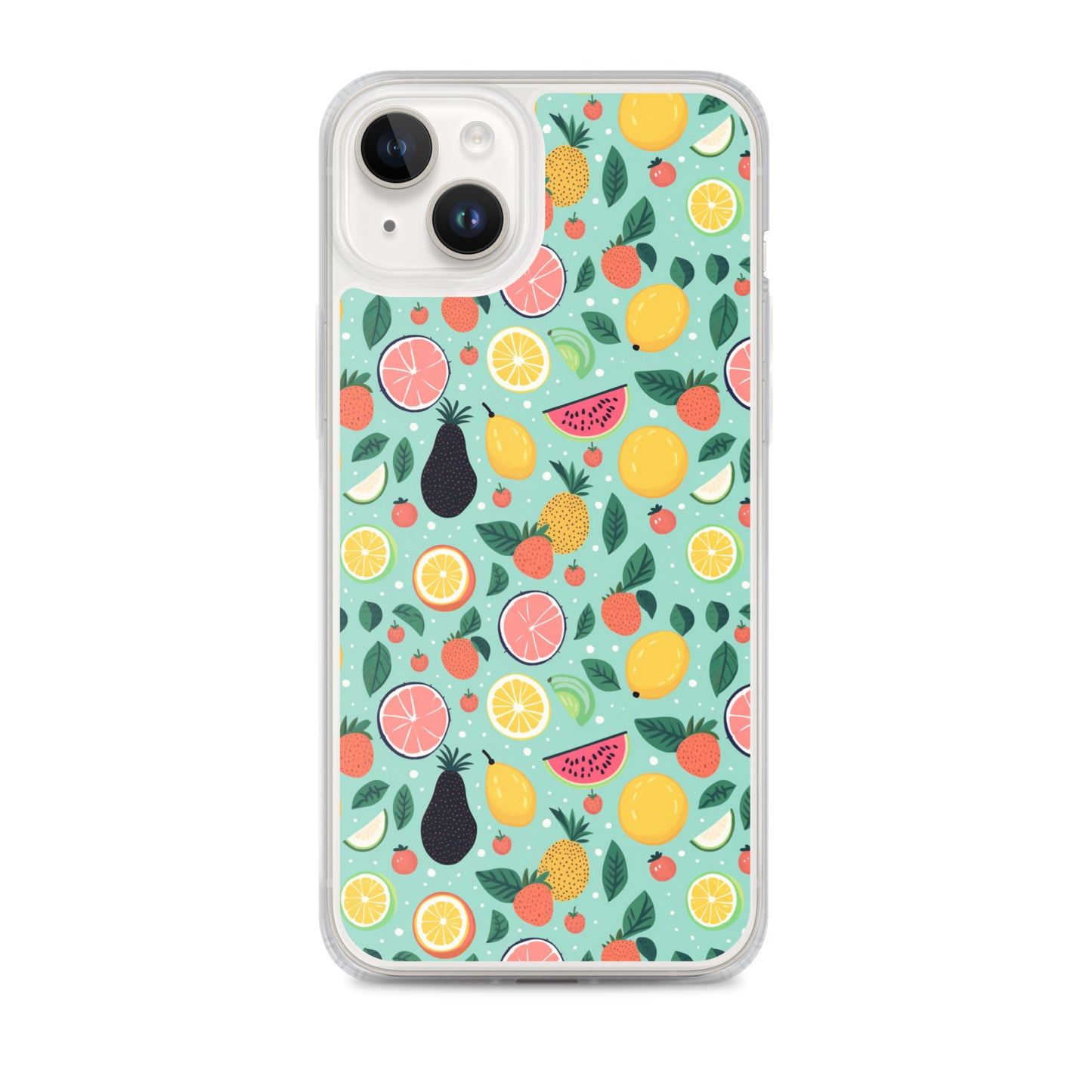 iPhone Case - Fun Fruits Pattern