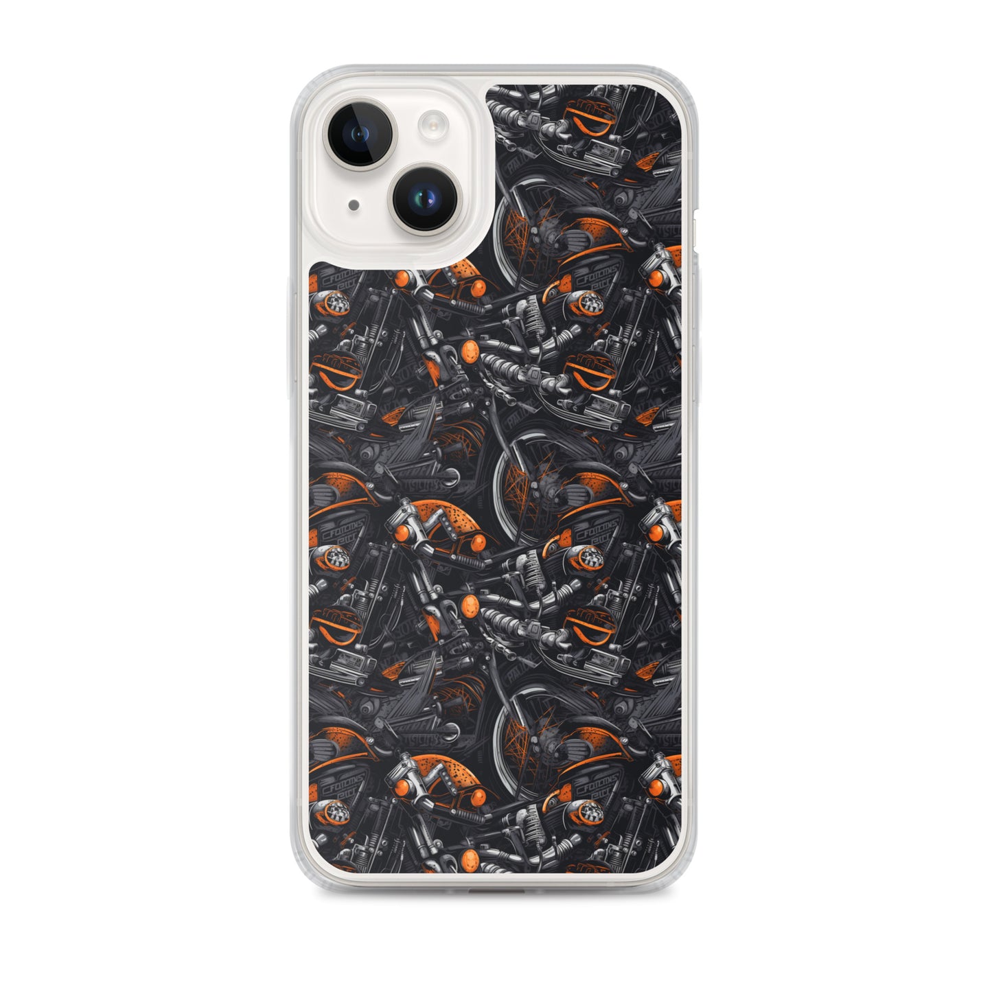 iPhone Case - Motorcycle Pattern