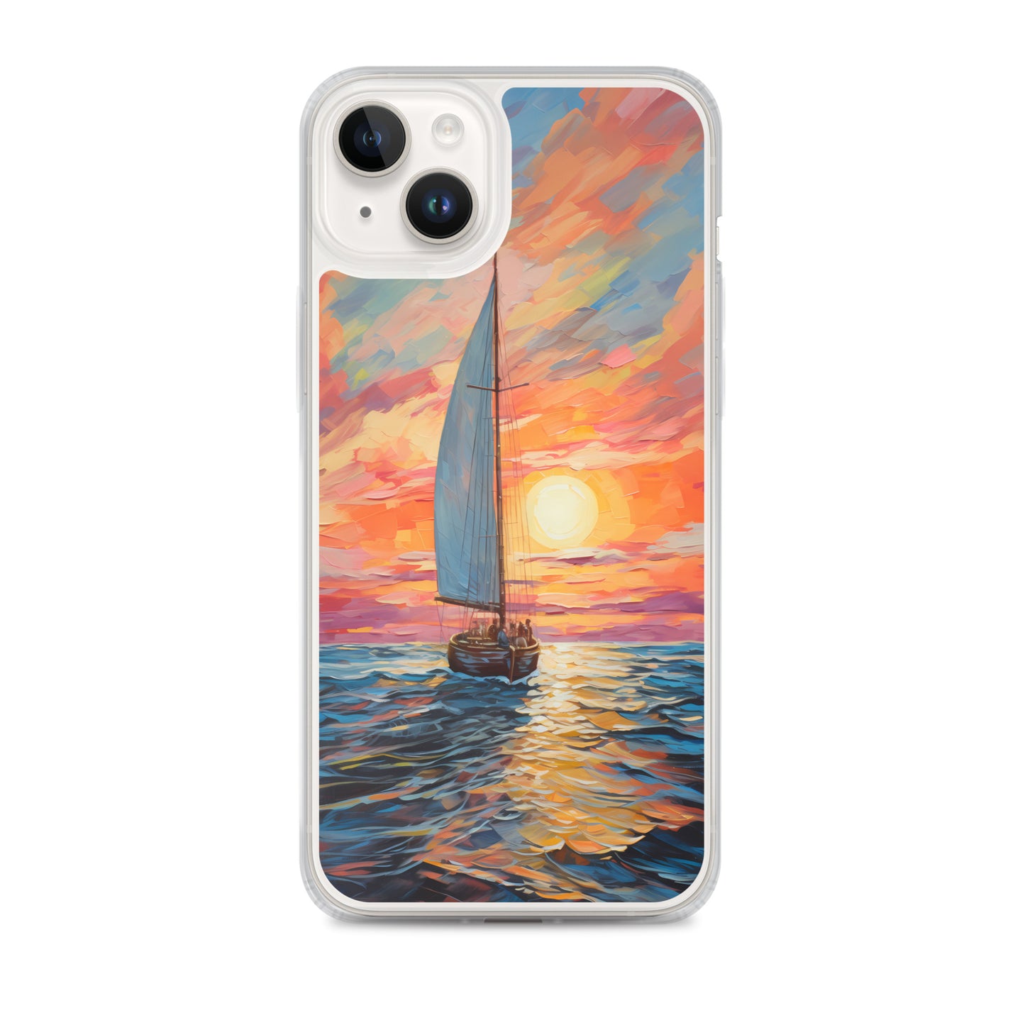 iPhone Case - Luminous Sailboat